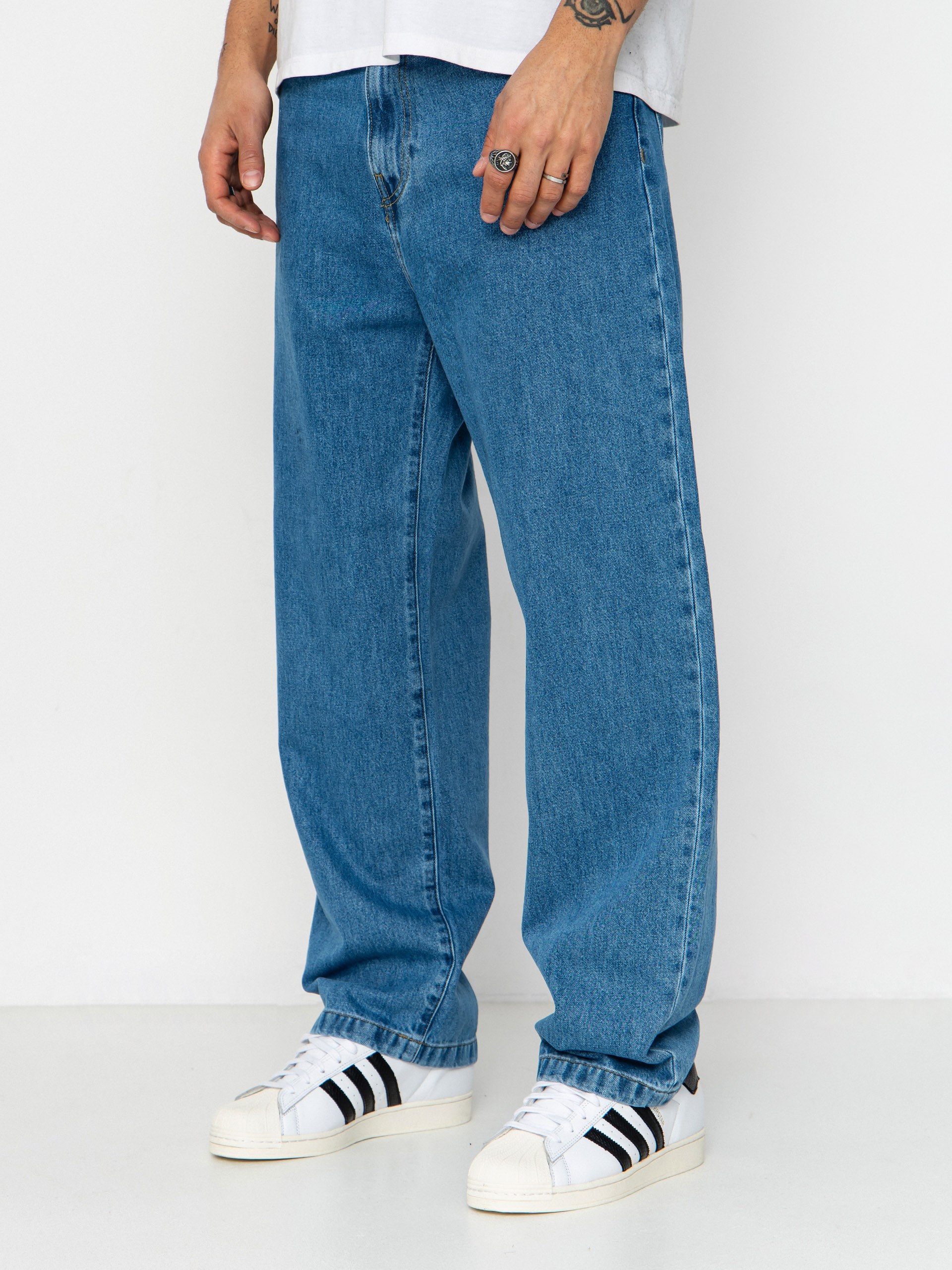 Kalhoty Carhartt WIP Landon (blue heavy stone wash)