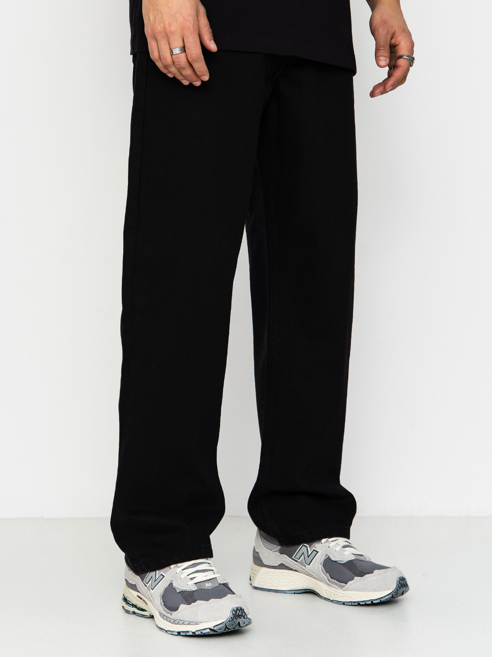 Kalhoty Vans Check 5 Loose Denim (black)