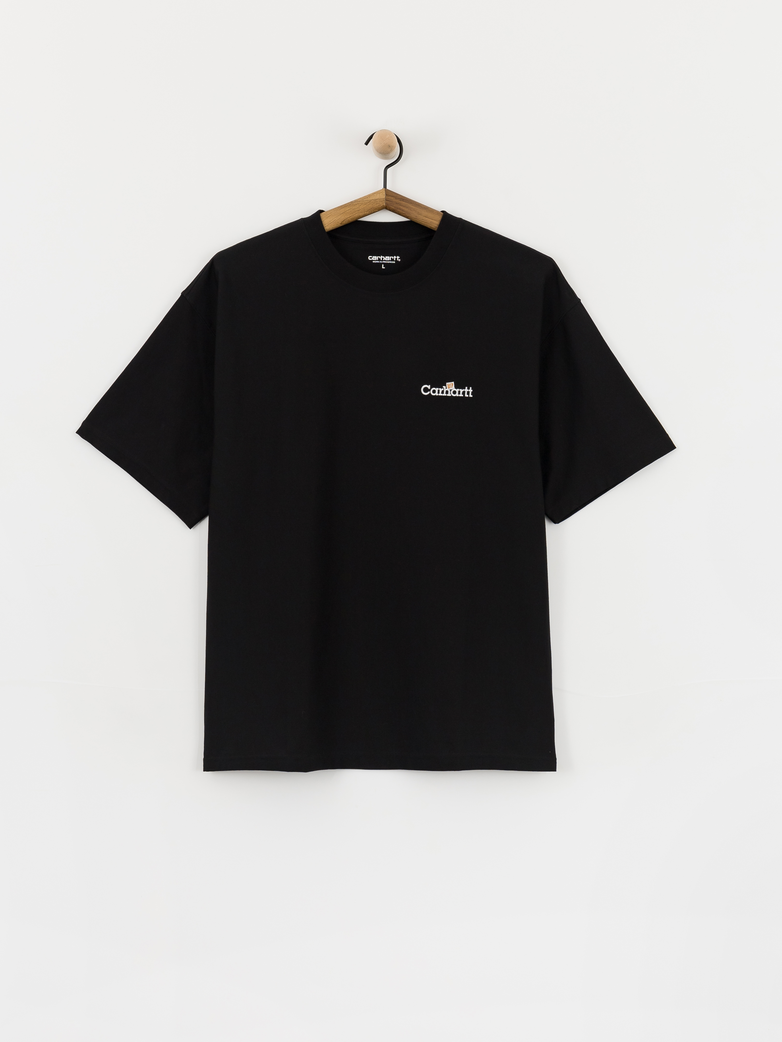 Tričko Carhartt WIP WIP Label (black)