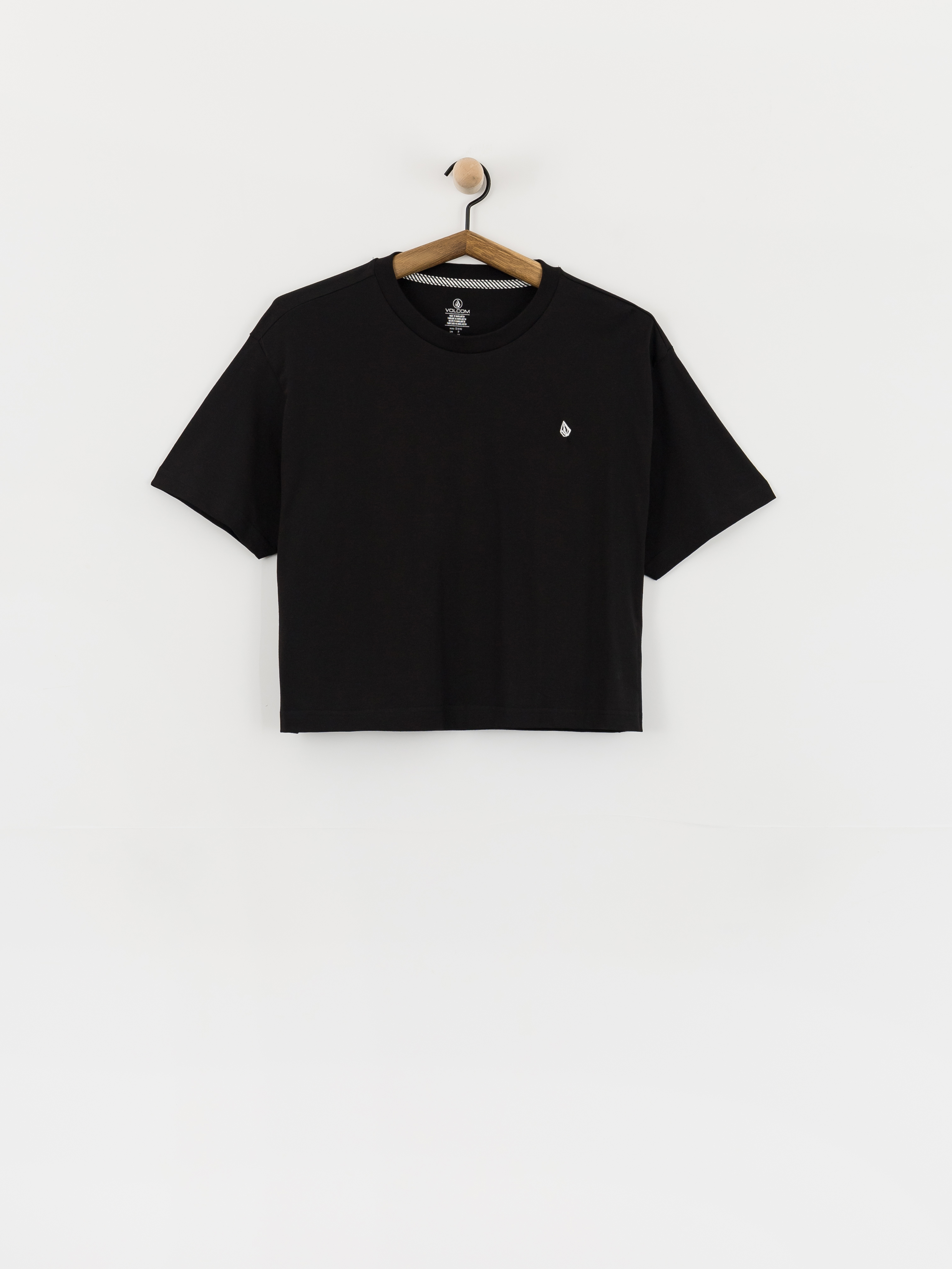 Tričko Volcom Stone Blanks Up Wmn (black)