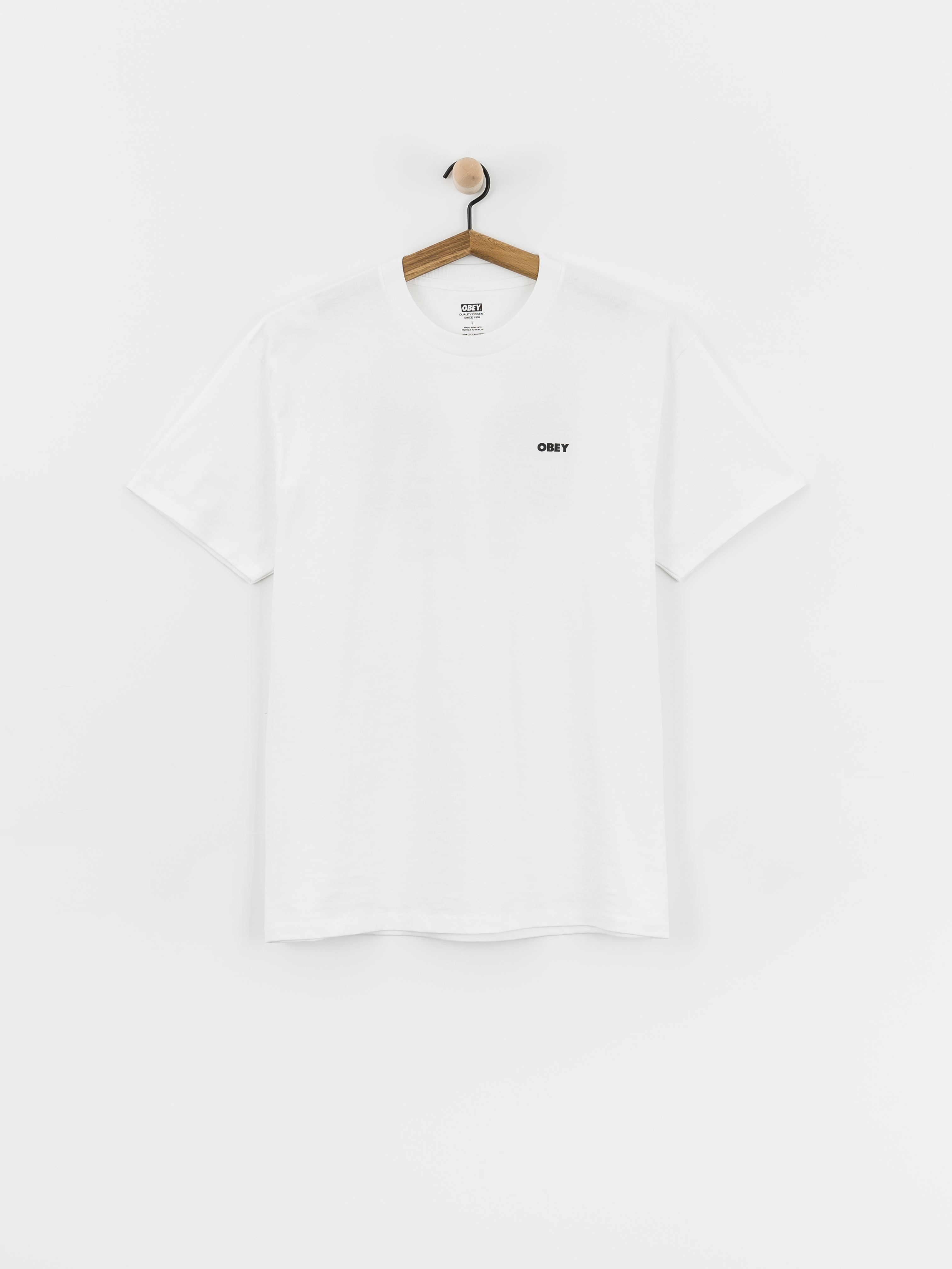 Tričko OBEY The Medium Is The Message (white)