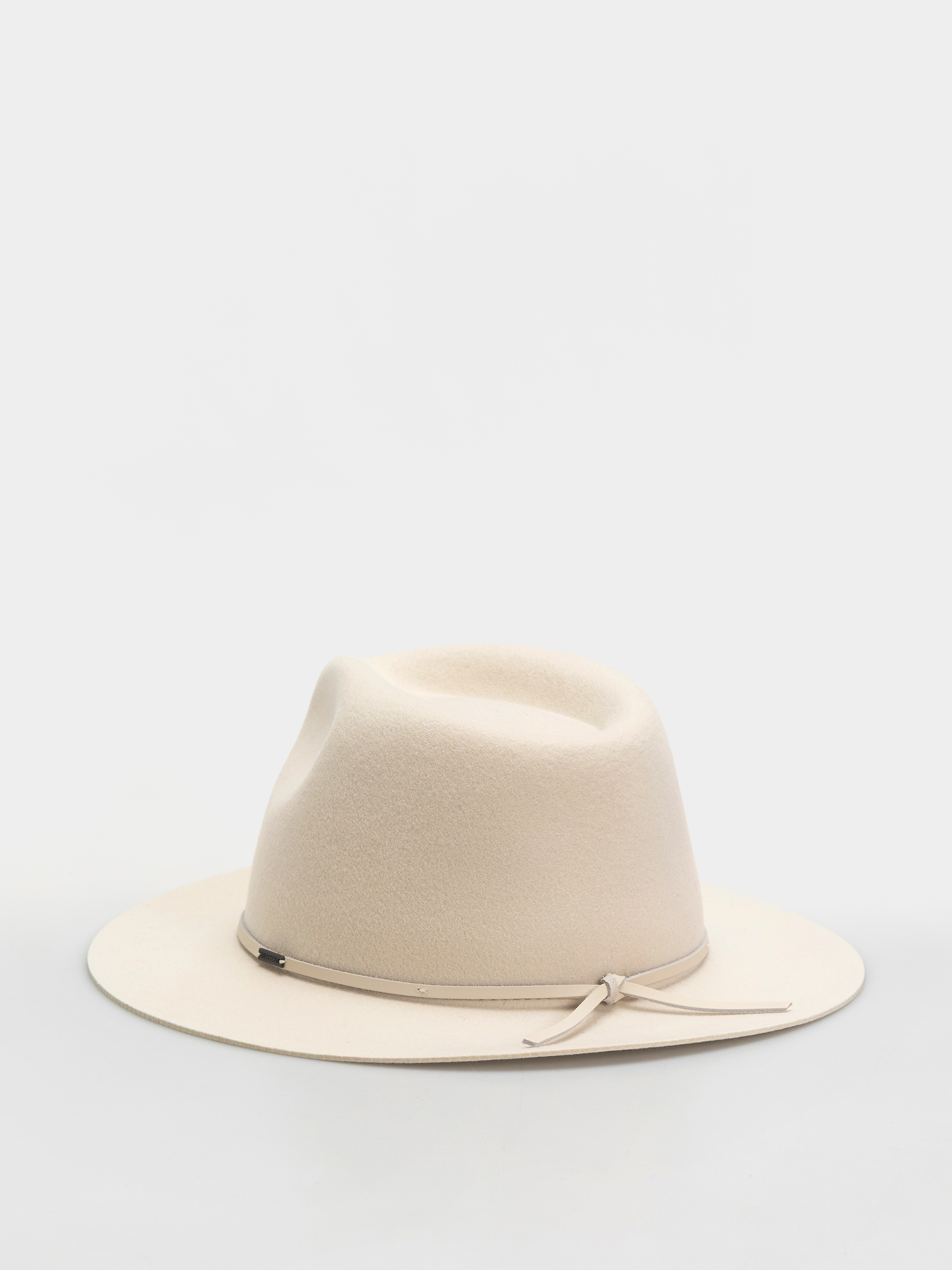 Klobouk Brixton Wesley Fedora (off white)