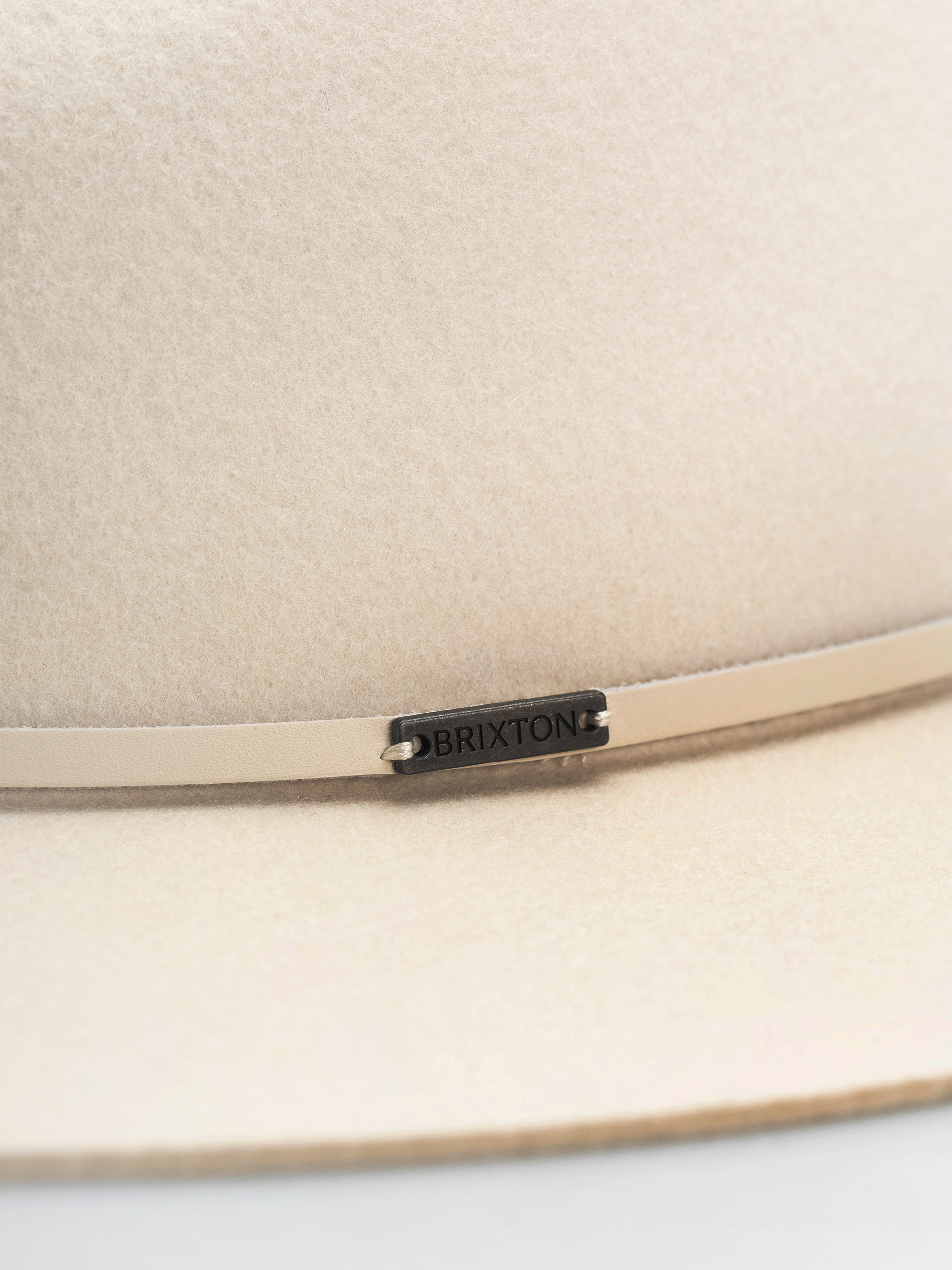 Klobouk Brixton Wesley Fedora (off white)