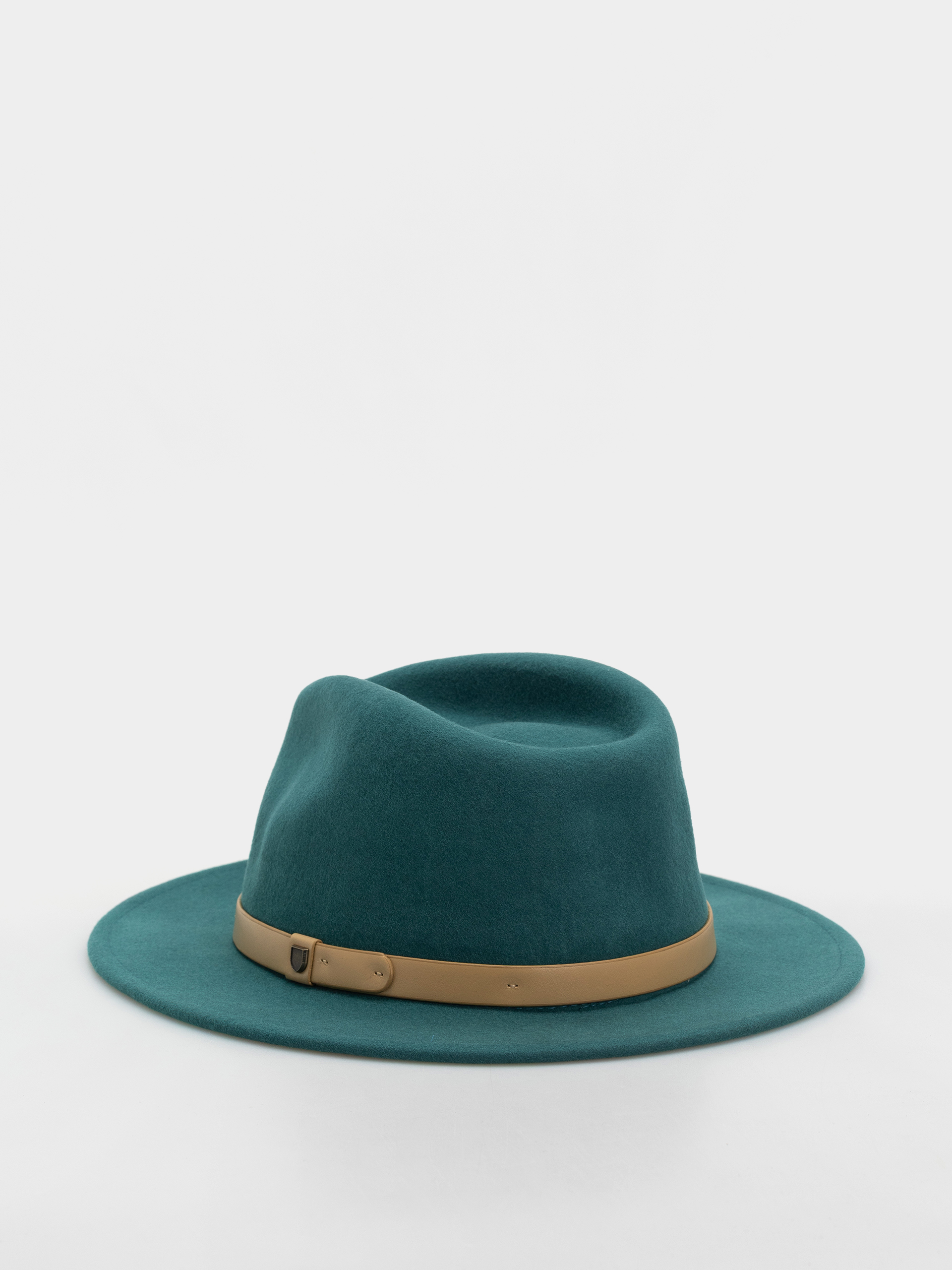Klobouk Brixton Messer Fedora (transformative teal)
