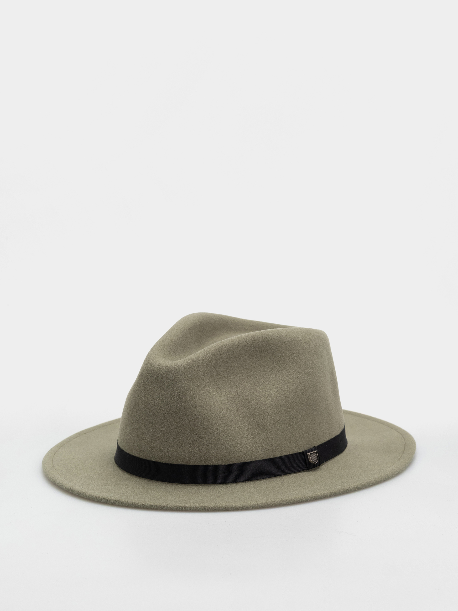 Klobouk Brixton Messer Packable Fedora (olive surplus/black)