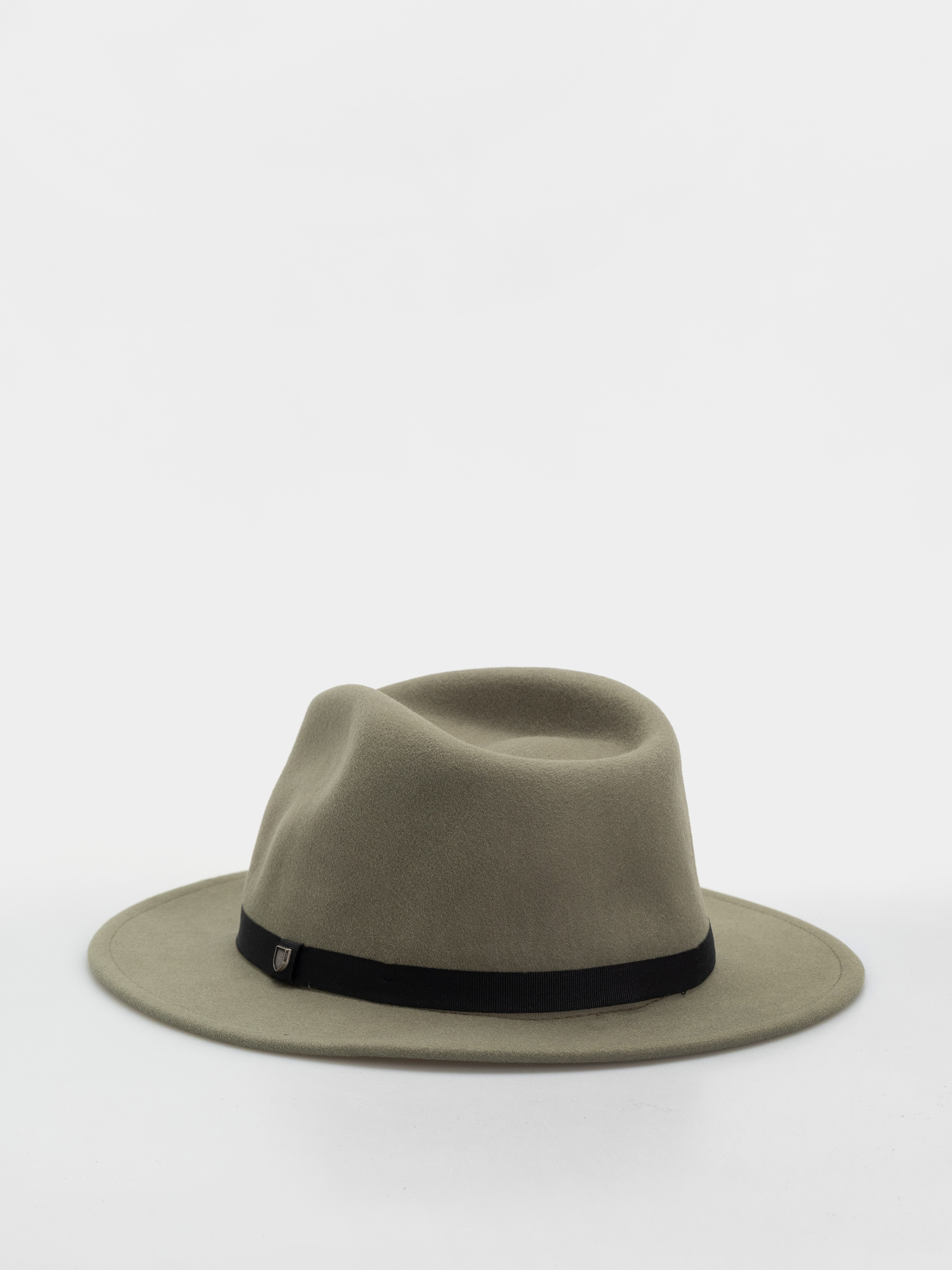 Klobouk Brixton Messer Packable Fedora (olive surplus/black)