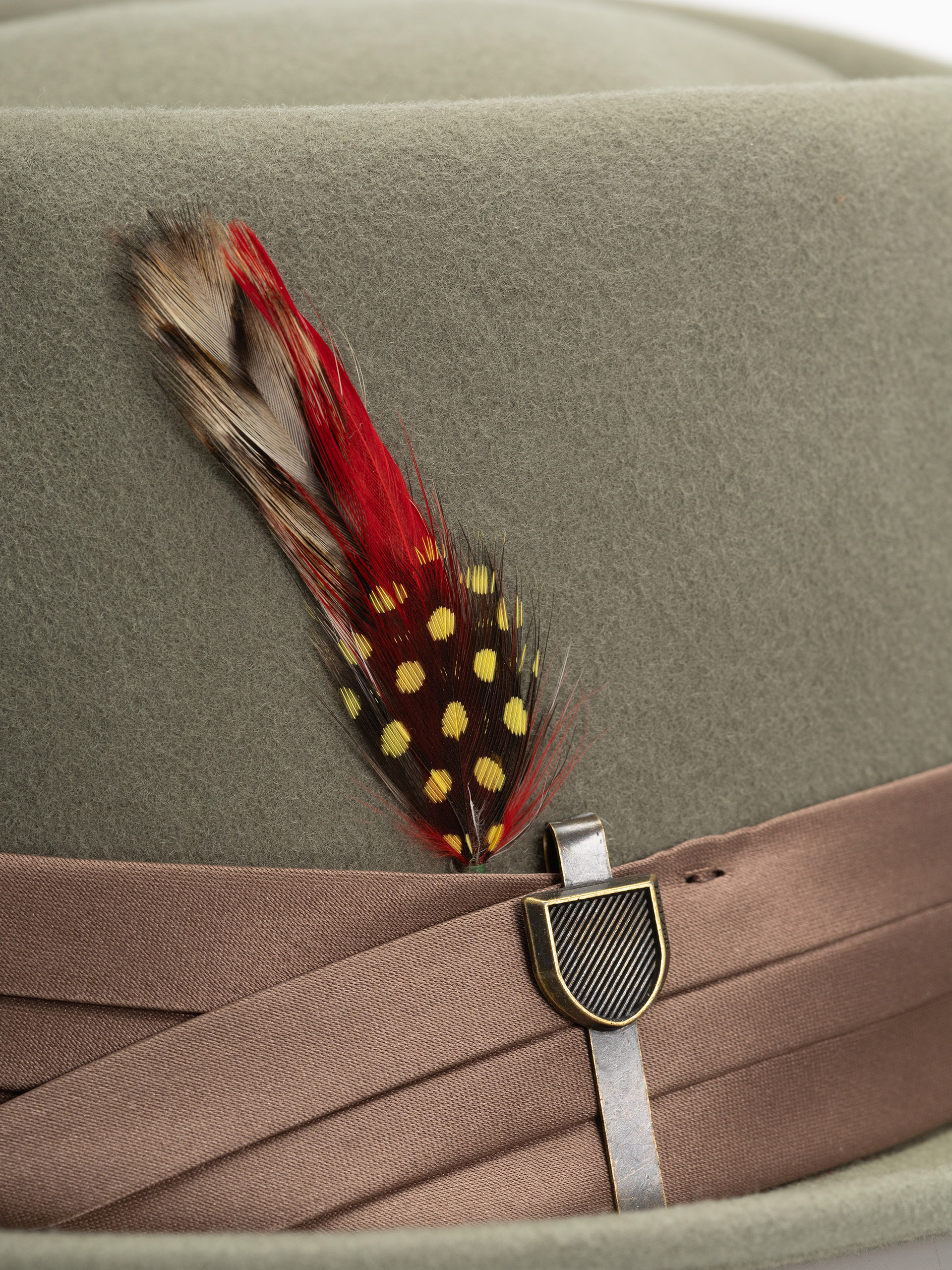 Klobouk Brixton Stout Pork Pie (olive surplus/bronze)