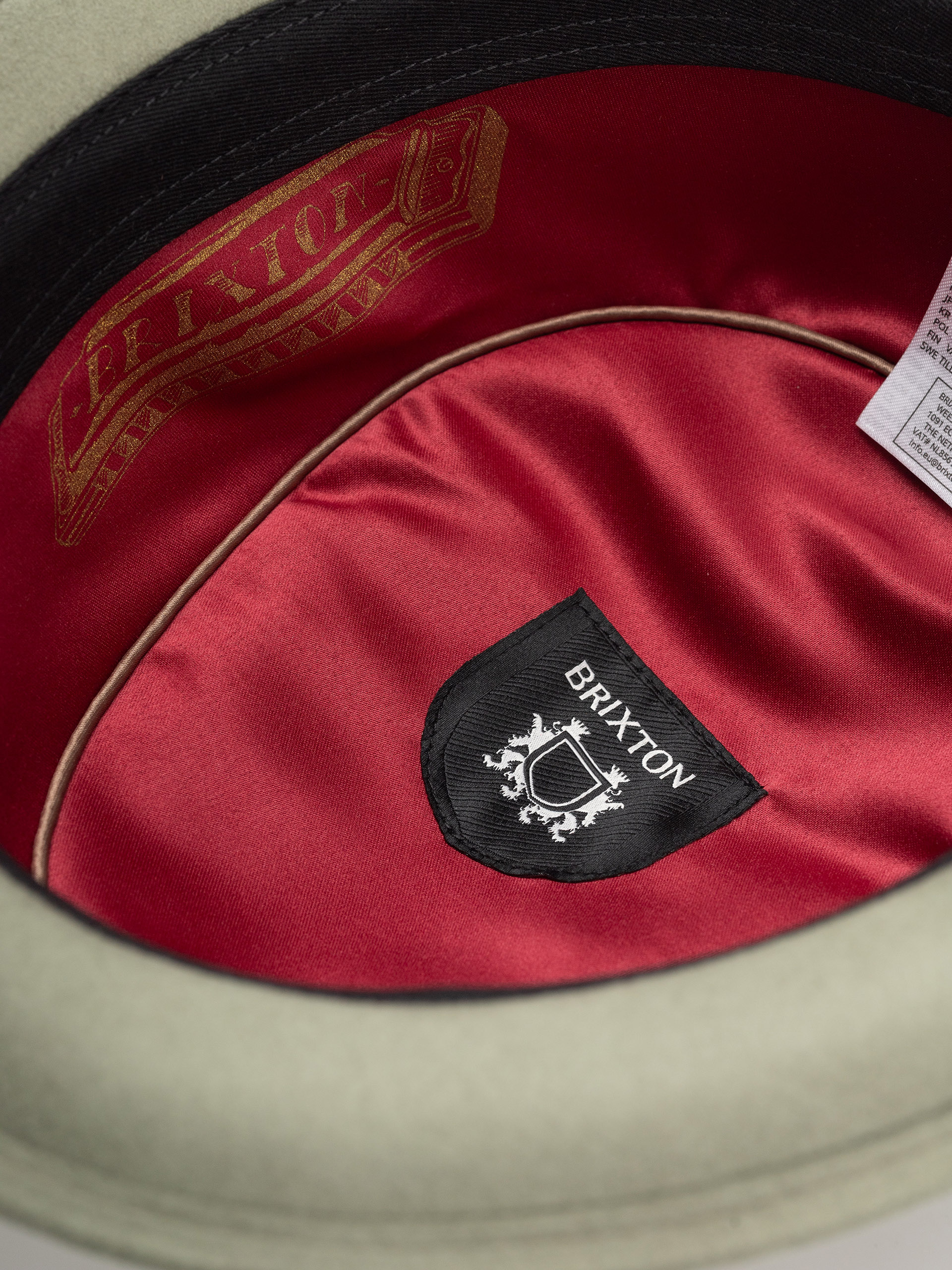 Klobouk Brixton Stout Pork Pie (olive surplus/bronze)