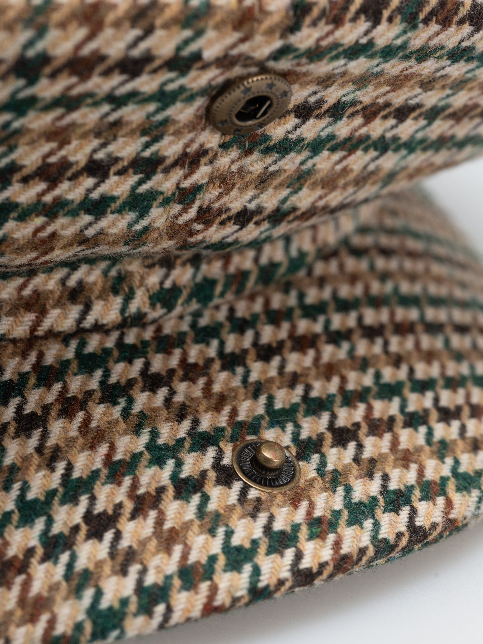 Klobouk s kšiltem Brixton Brood Snap (dusted ochre/khaki/verdant gre)