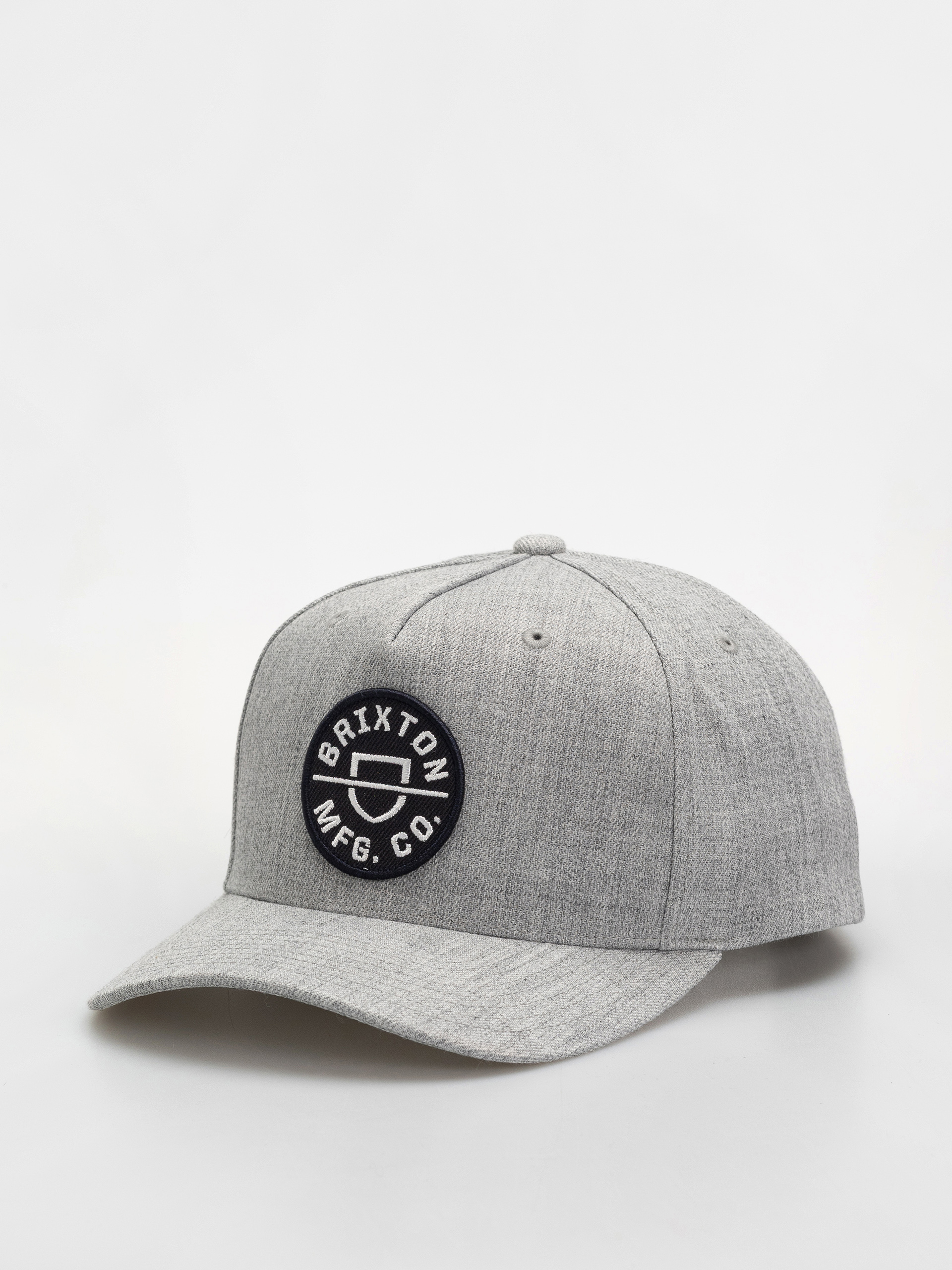 Ku0161iltovka  Brixton Crest C Mp Snapback (light heather grey/light heath)