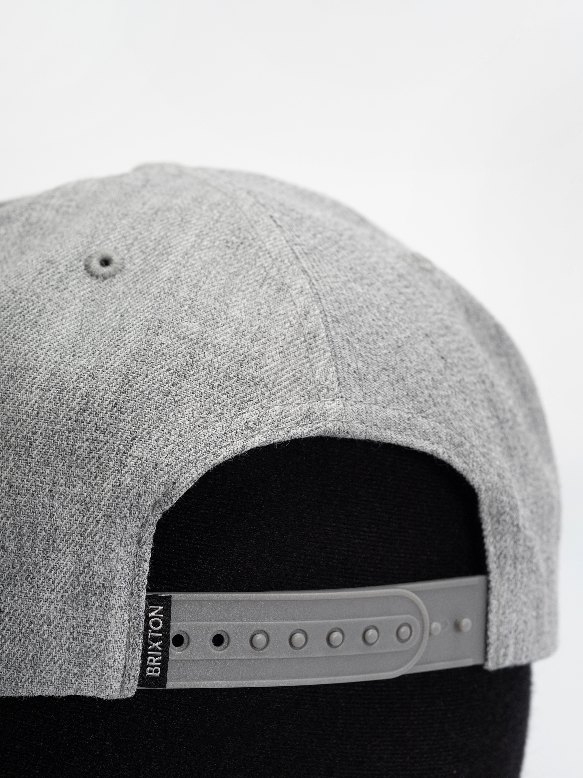 Kšiltovka  Brixton Crest C Mp Snapback (light heather grey/light heath)
