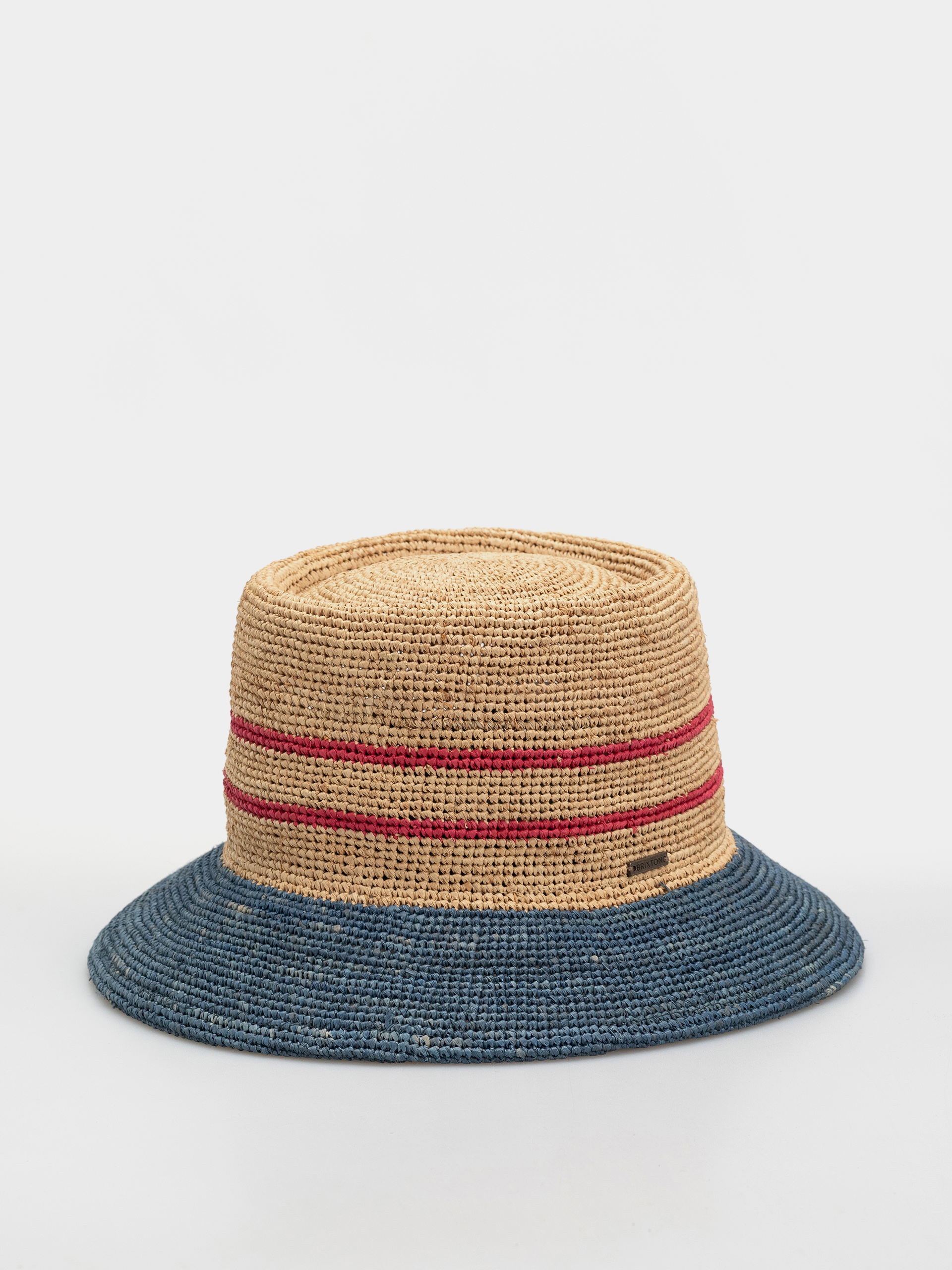 Klobouk Brixton Ellee Straw Bucket Wmn