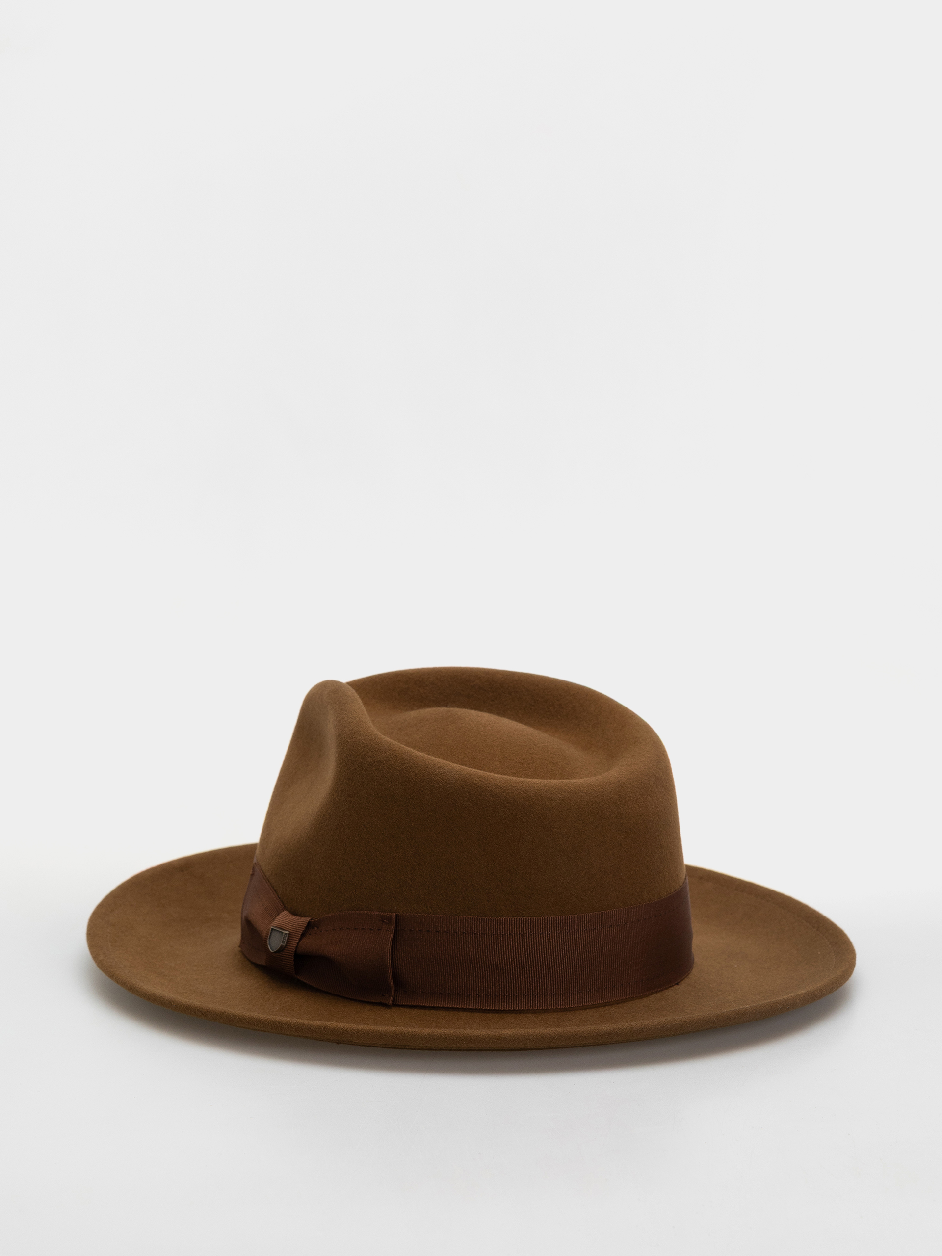 Klobouk Brixton Swindle Convertabrim Fedora (coffee/light brown)