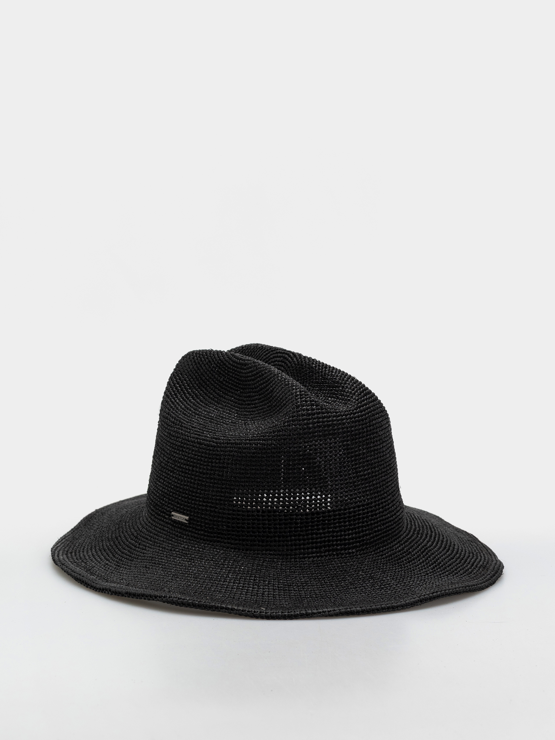 Klobouk Brixton Odessa Straw Packable Cowboy H Wmn (black)