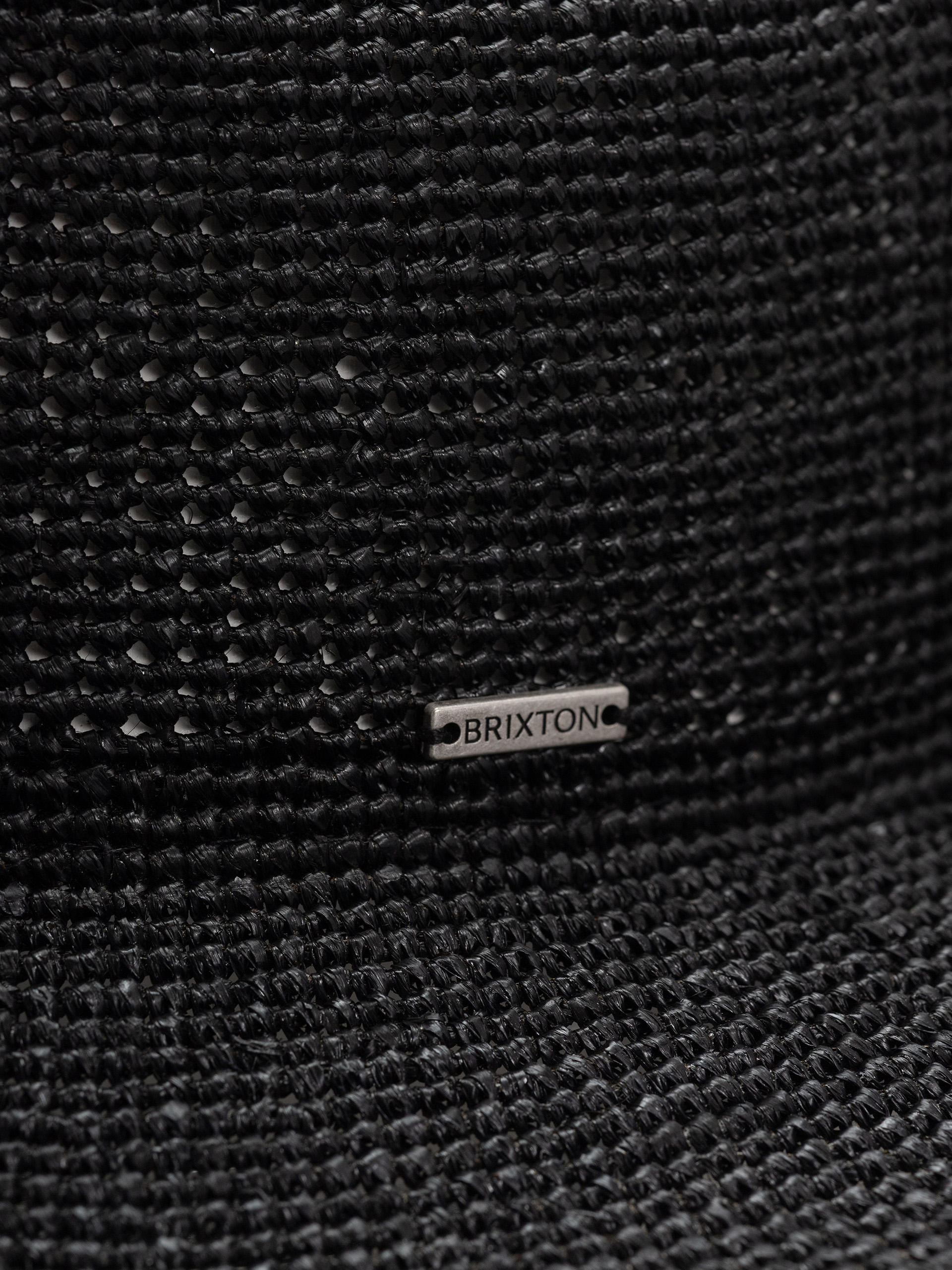 Klobouk Brixton Odessa Straw Packable Cowboy H Wmn (black)