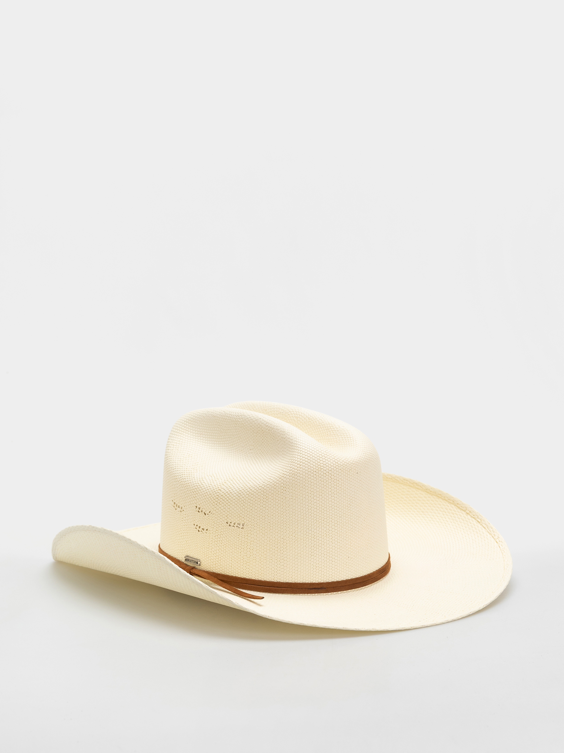 Klobouk Brixton Laredo Straw Cowboy (bone)