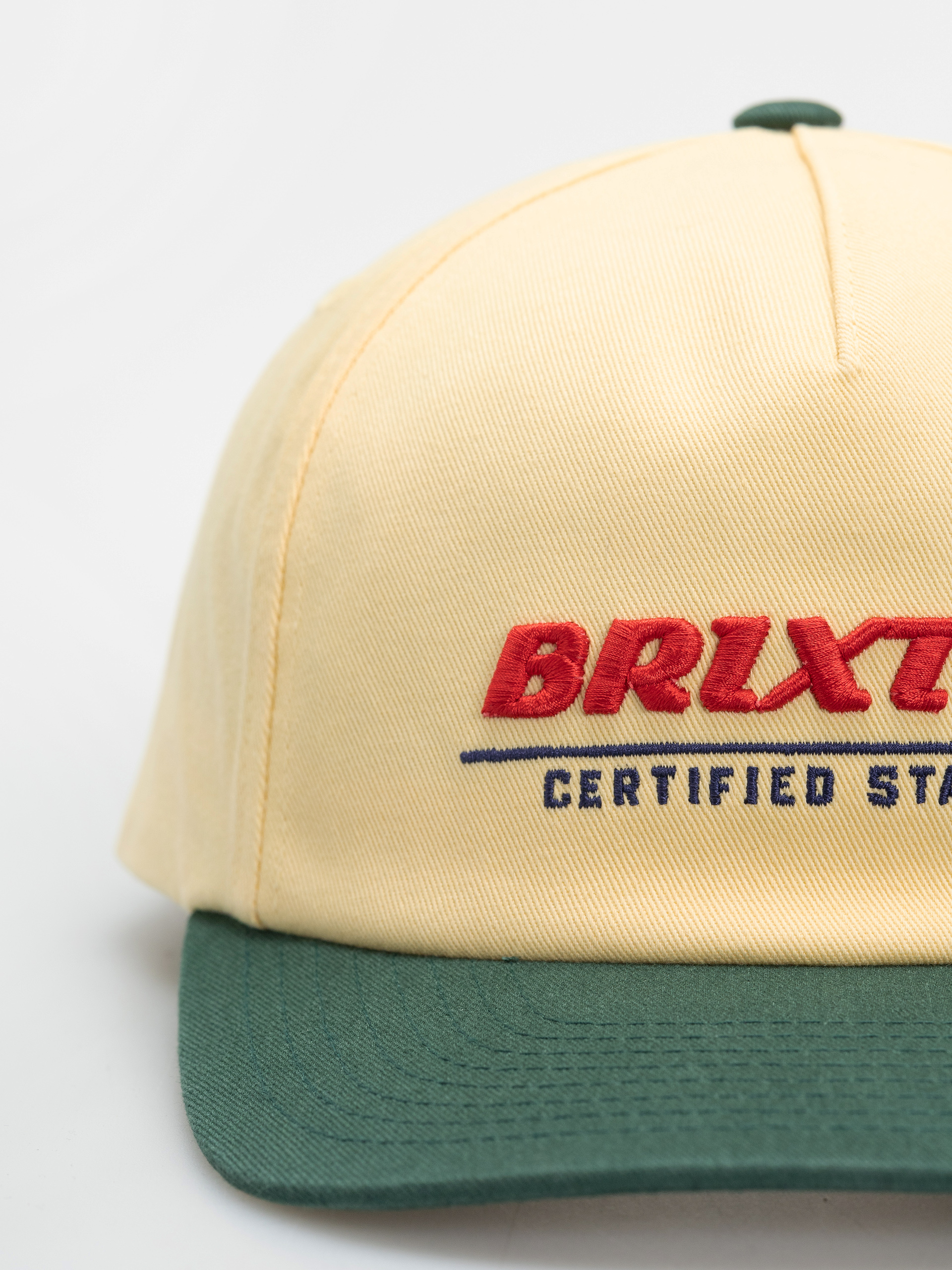 Kšiltovka  Brixton Brixton Certified Lp Adj Wmn (washed celestial yellow/medite)