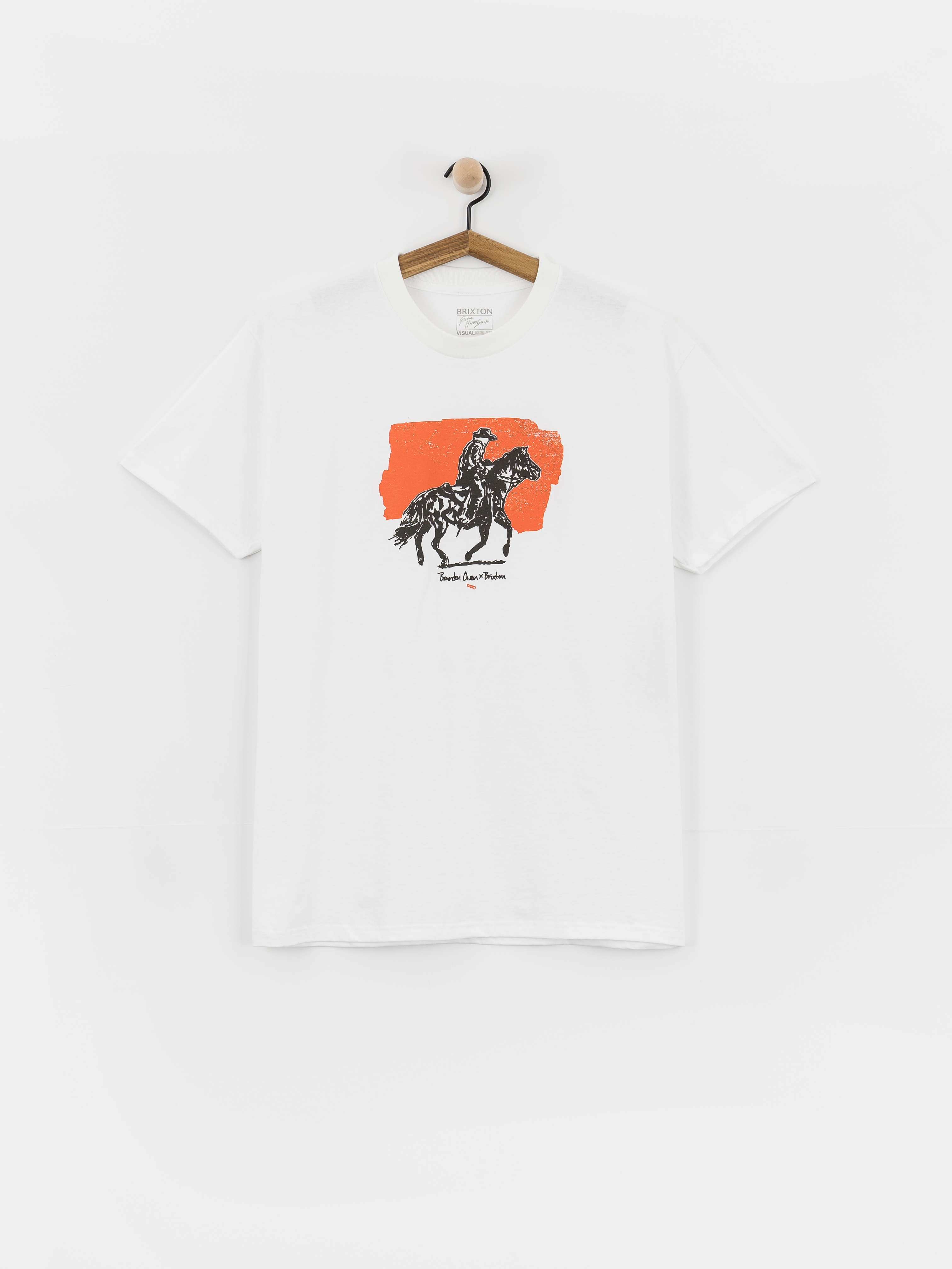 Tričko Brixton Duston Std (white)