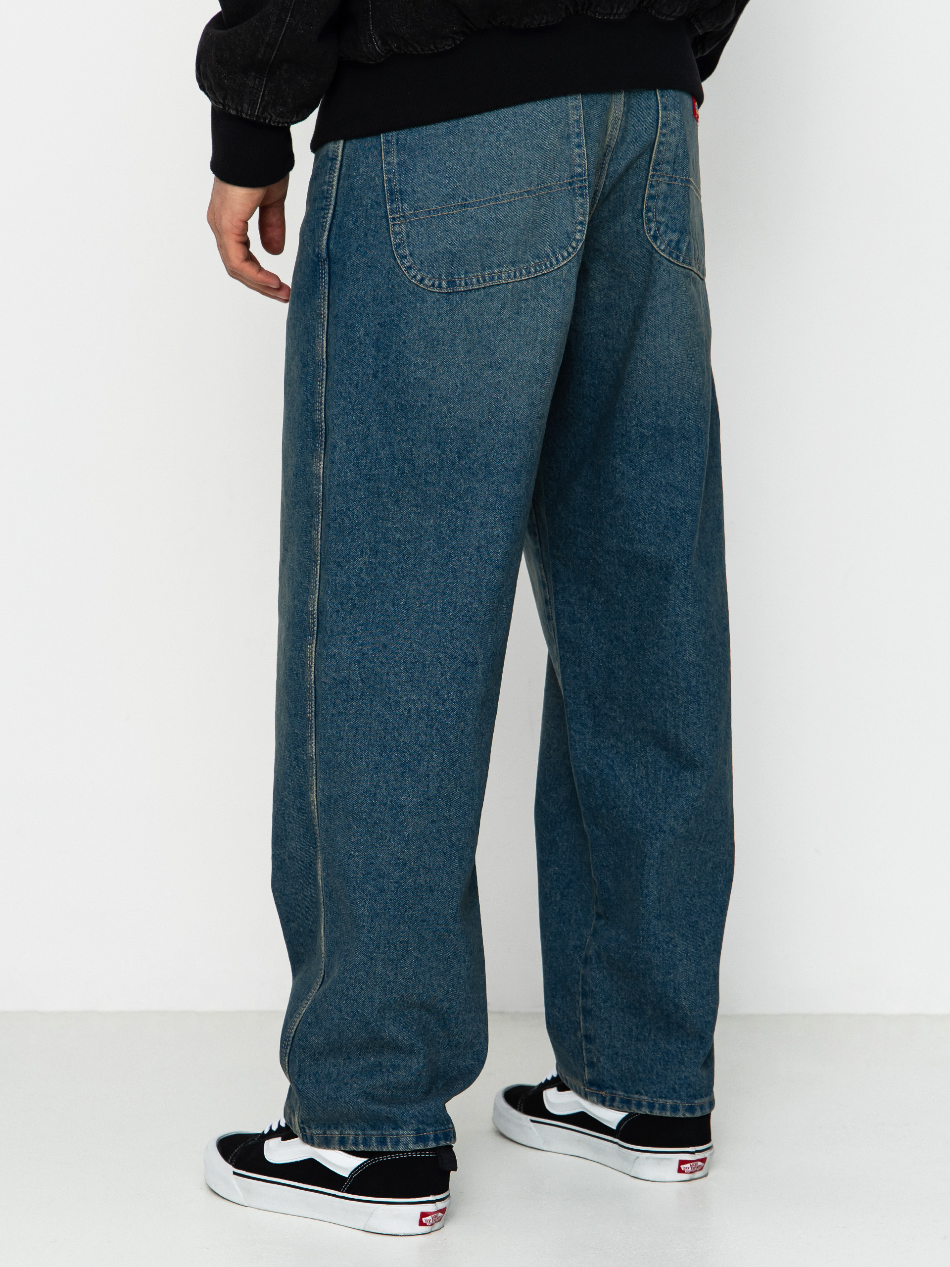 Kalhoty Dickies 958 Baggy Tapered Work (khaki tinted blue)