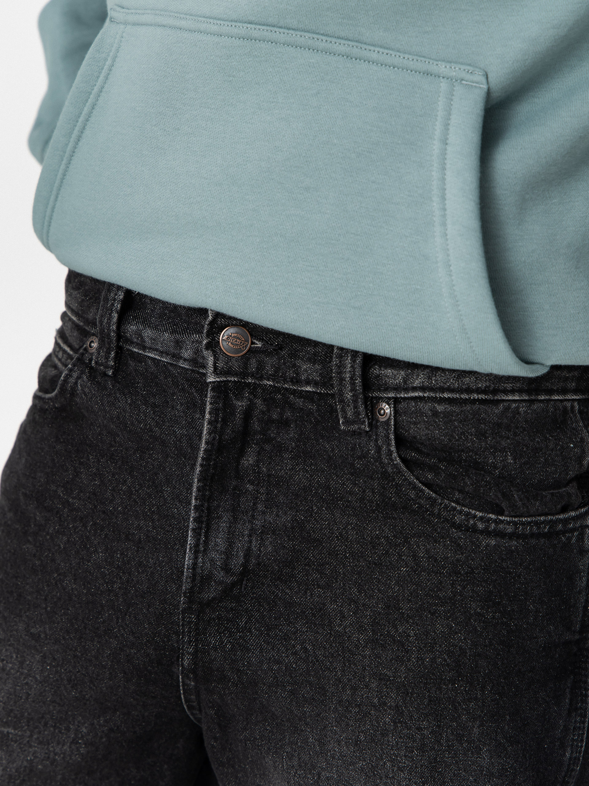 Kalhoty Dickies 954 Relaxed Straight Work (black wash faded)