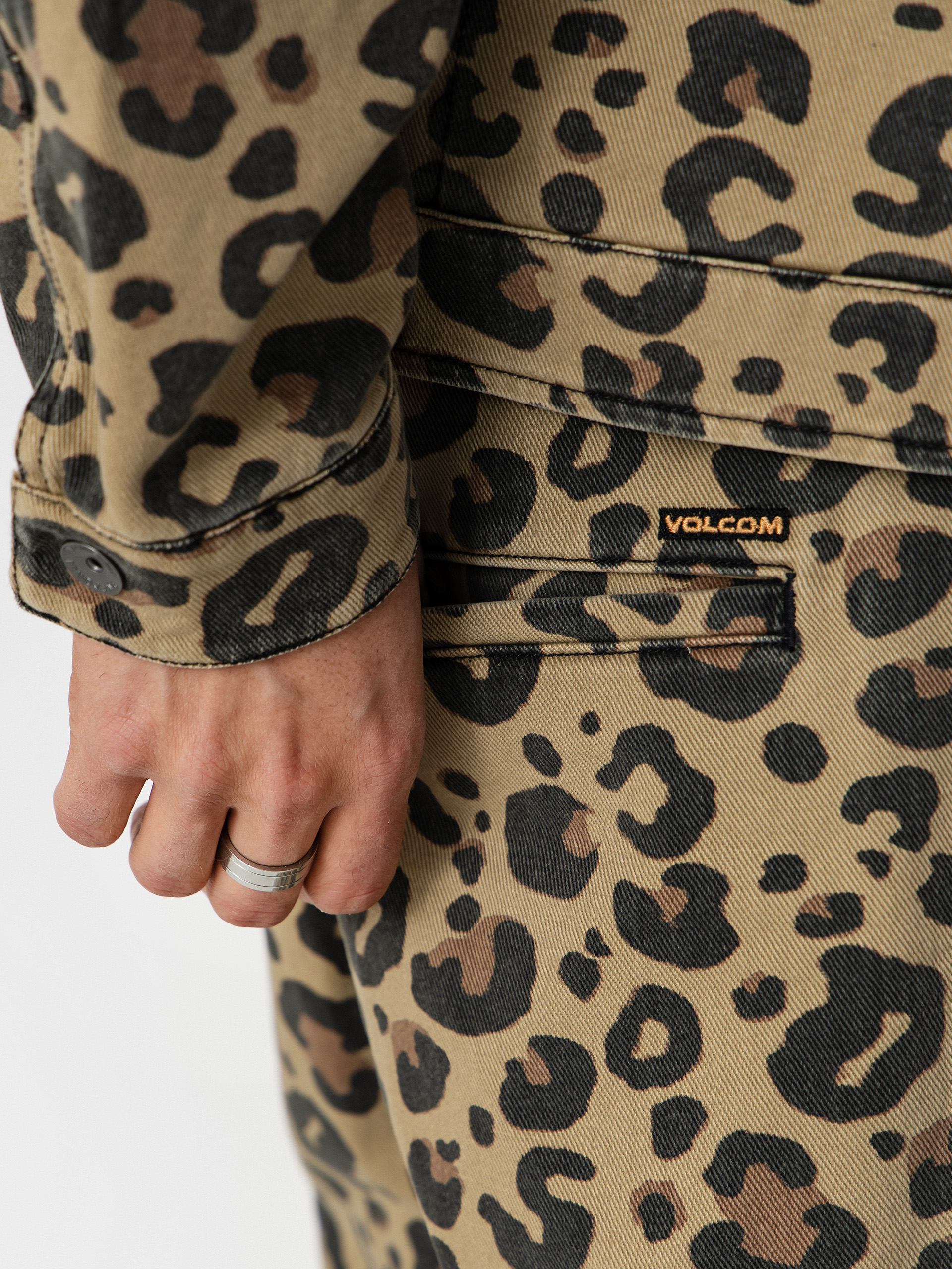 Kalhoty Volcom Freazy Loose Ew (cheetah)