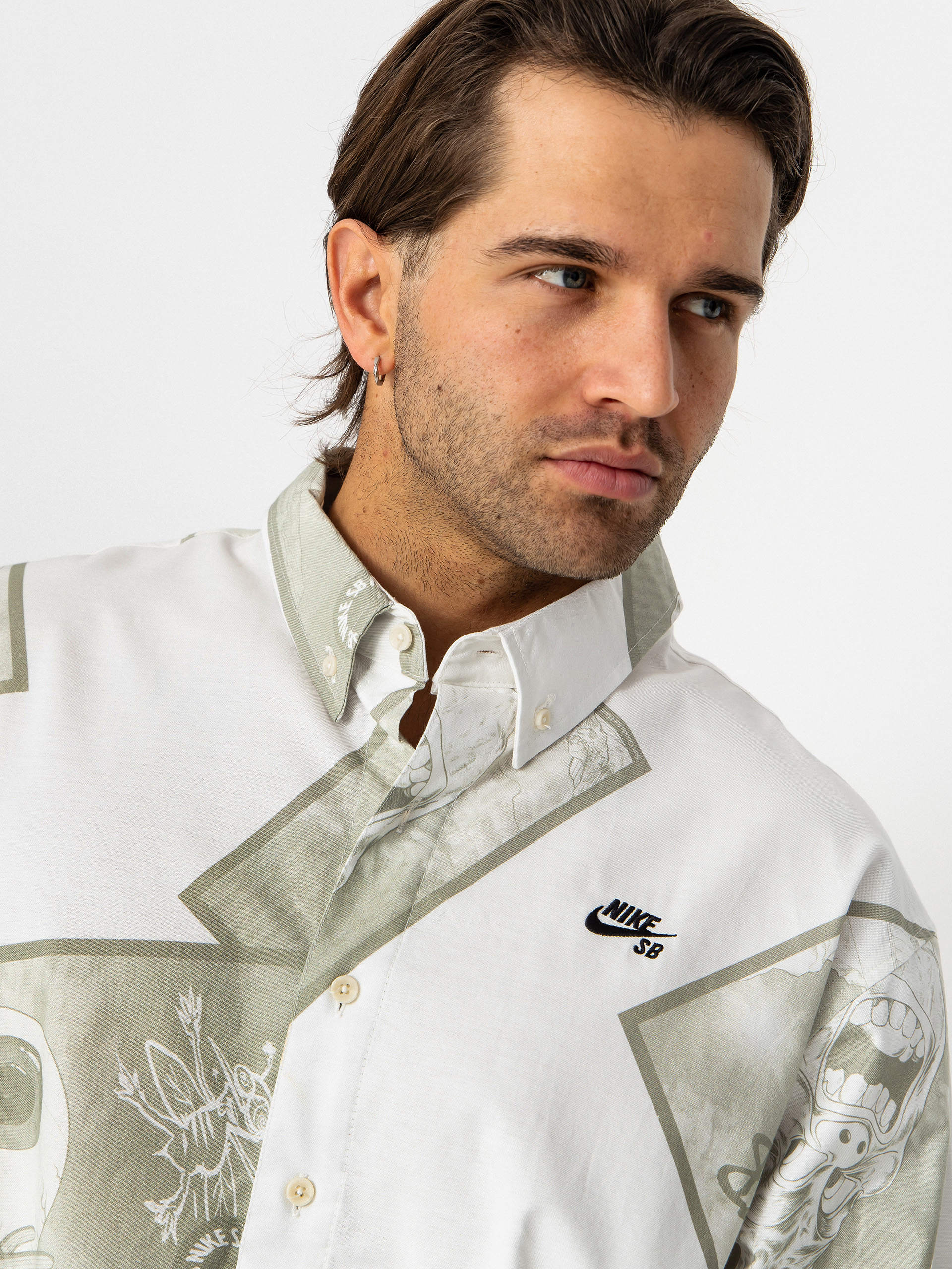 Košile Nike SB Miss You (sail)