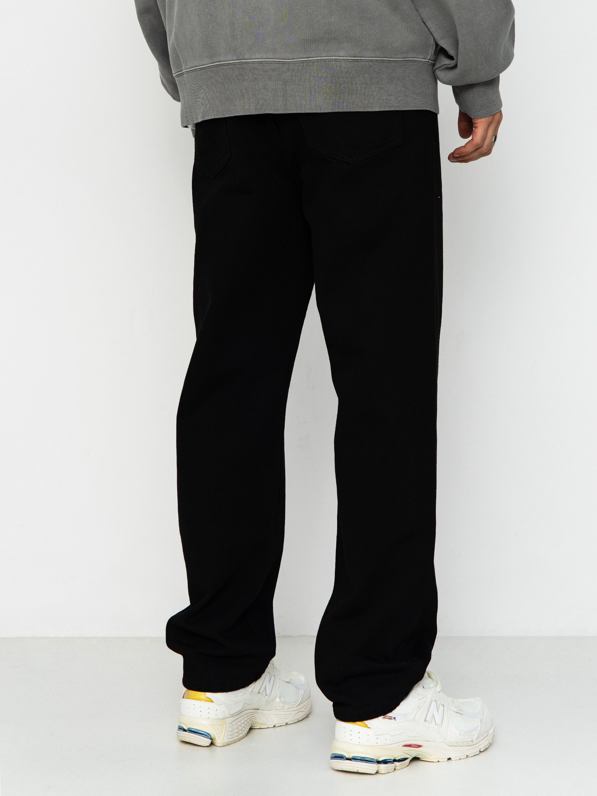 Kalhoty Carhartt WIP Aaron (black rinsed)