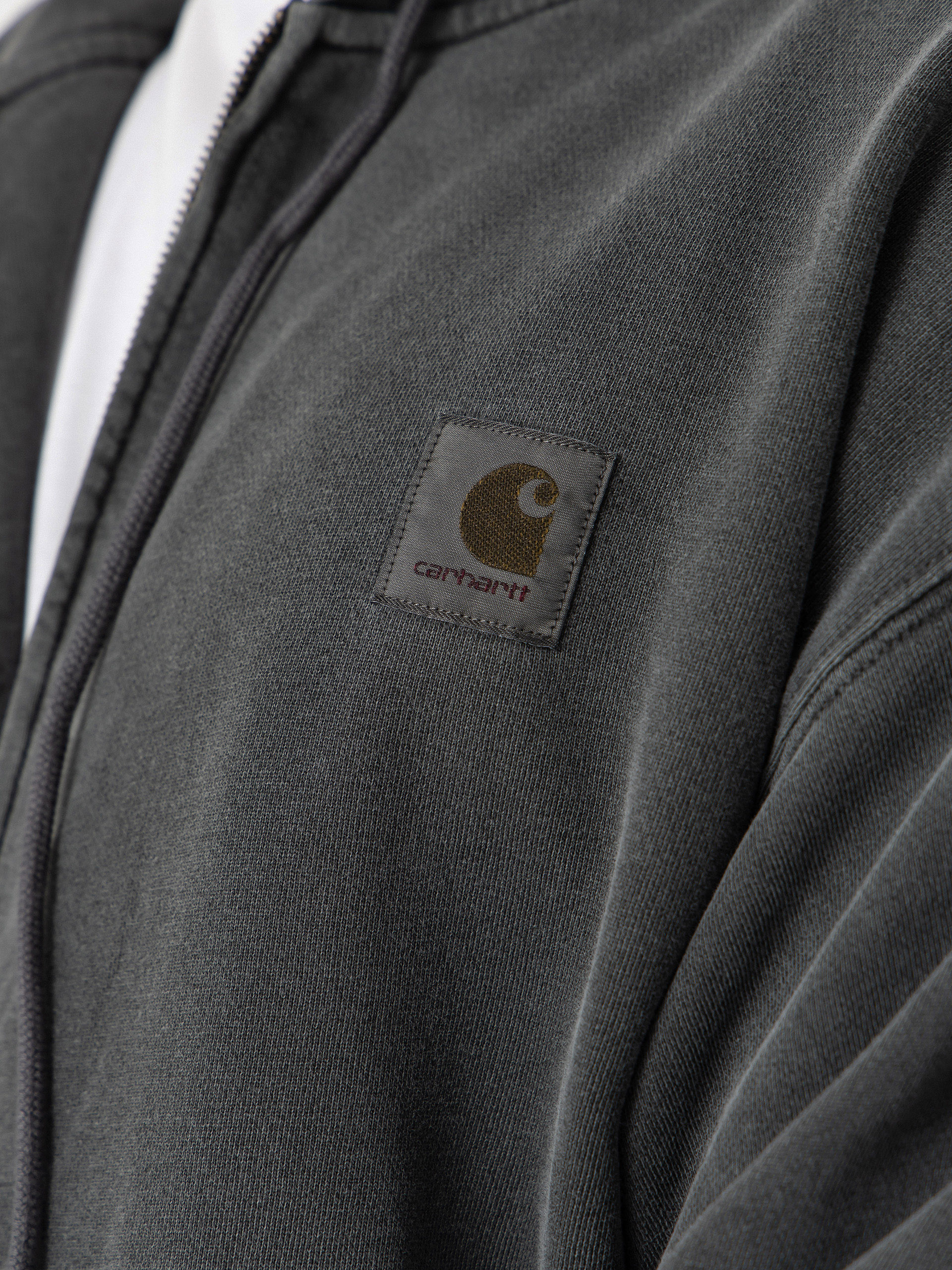 Mikina s kapucí Carhartt WIP Nelson ZHD (black)