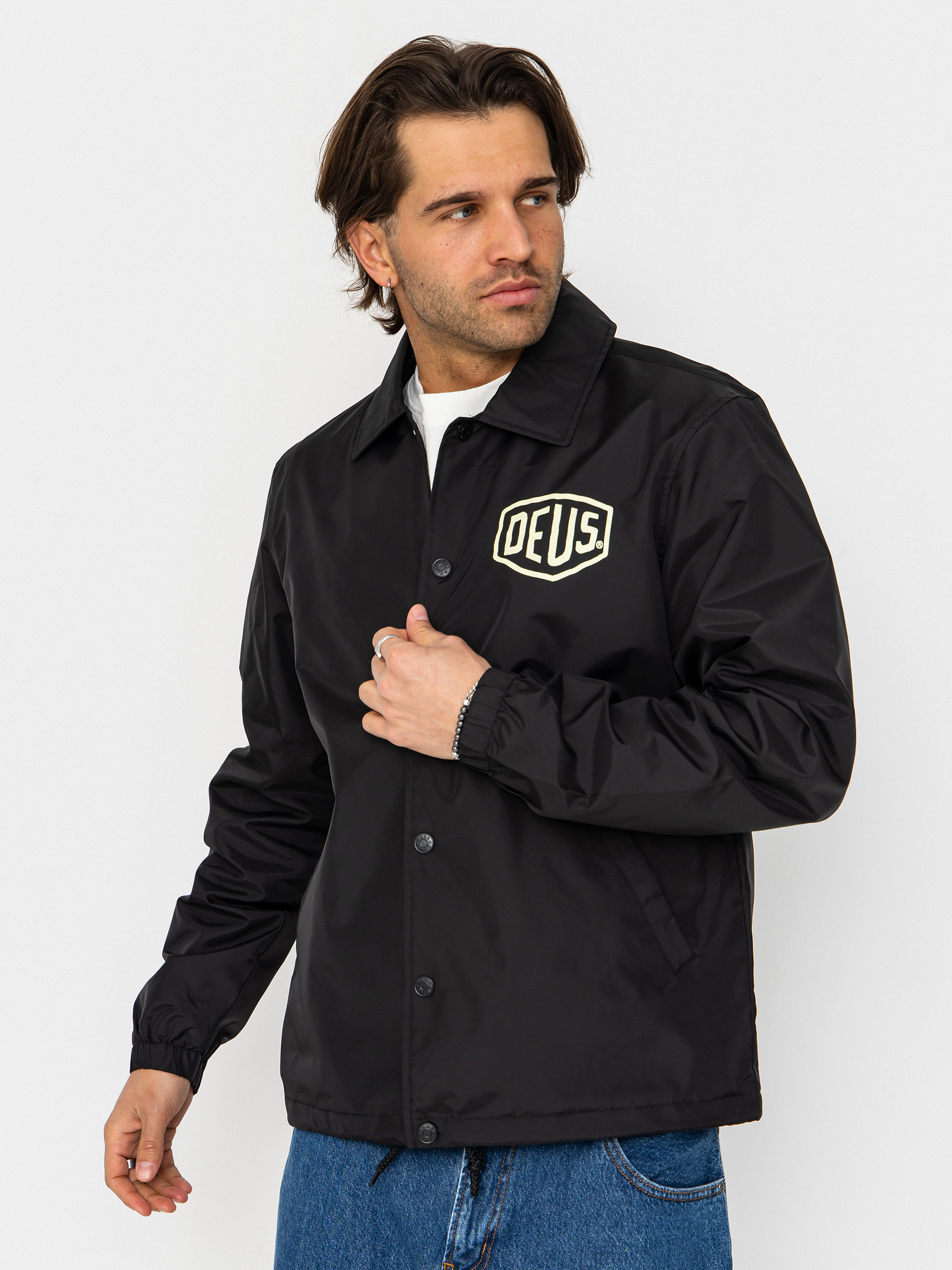 Bunda Deus Ex Machina Venice Coach (black)