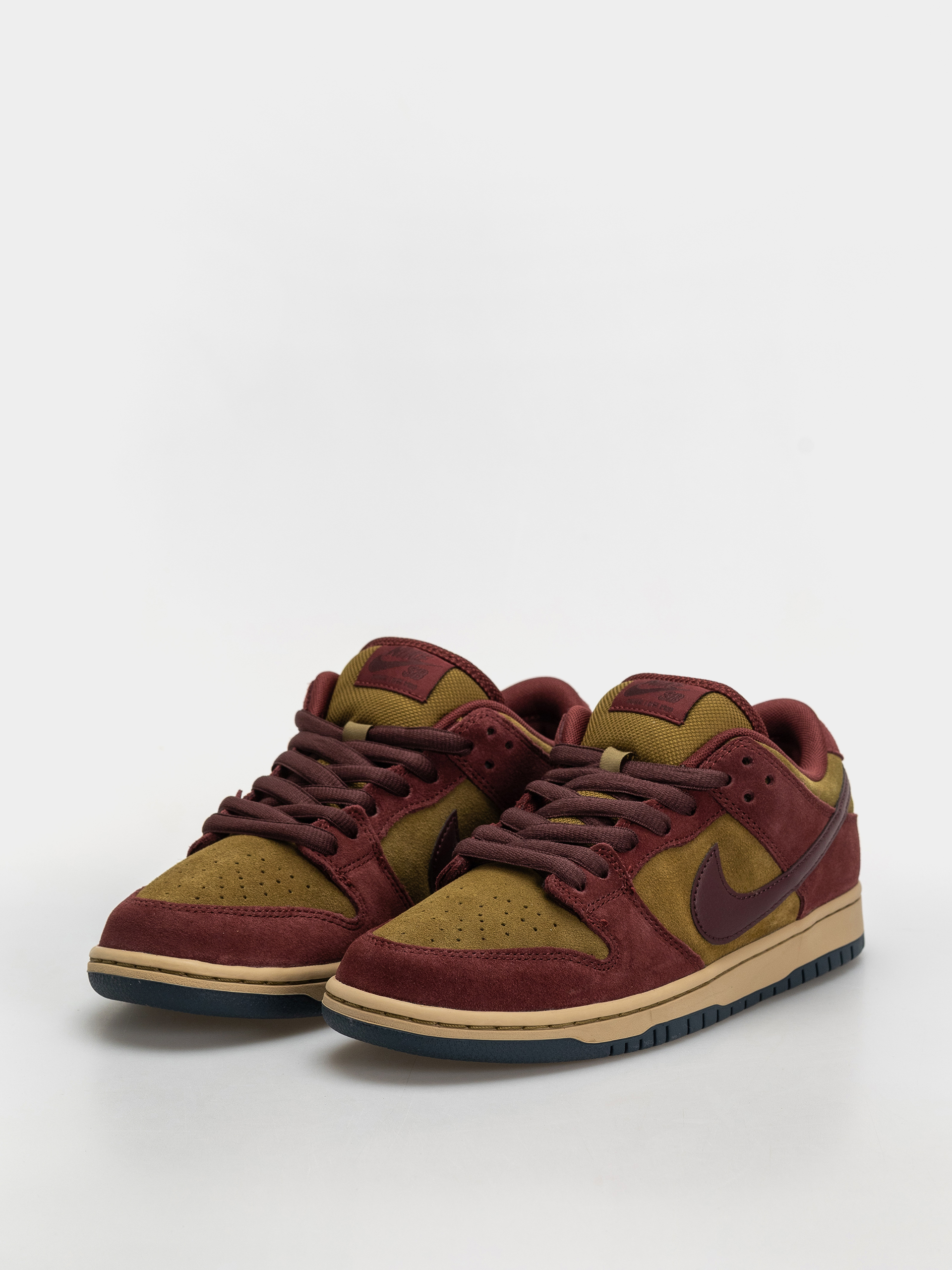 Boty Nike SB Dunk Low Pro (dark team red/burgundy crush olive flak)