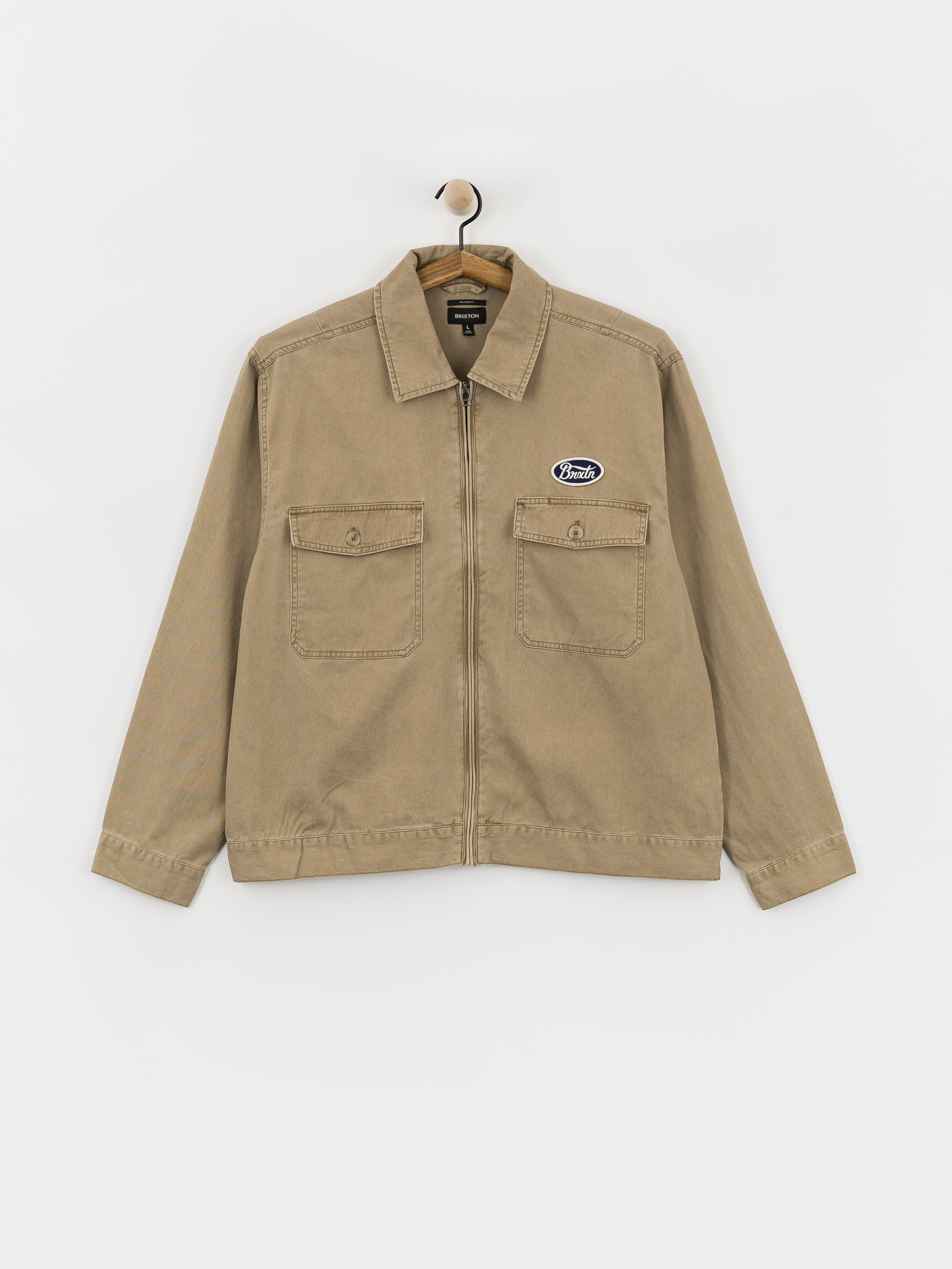 Bunda Brixton Trademark Lw Garage (washed khaki)