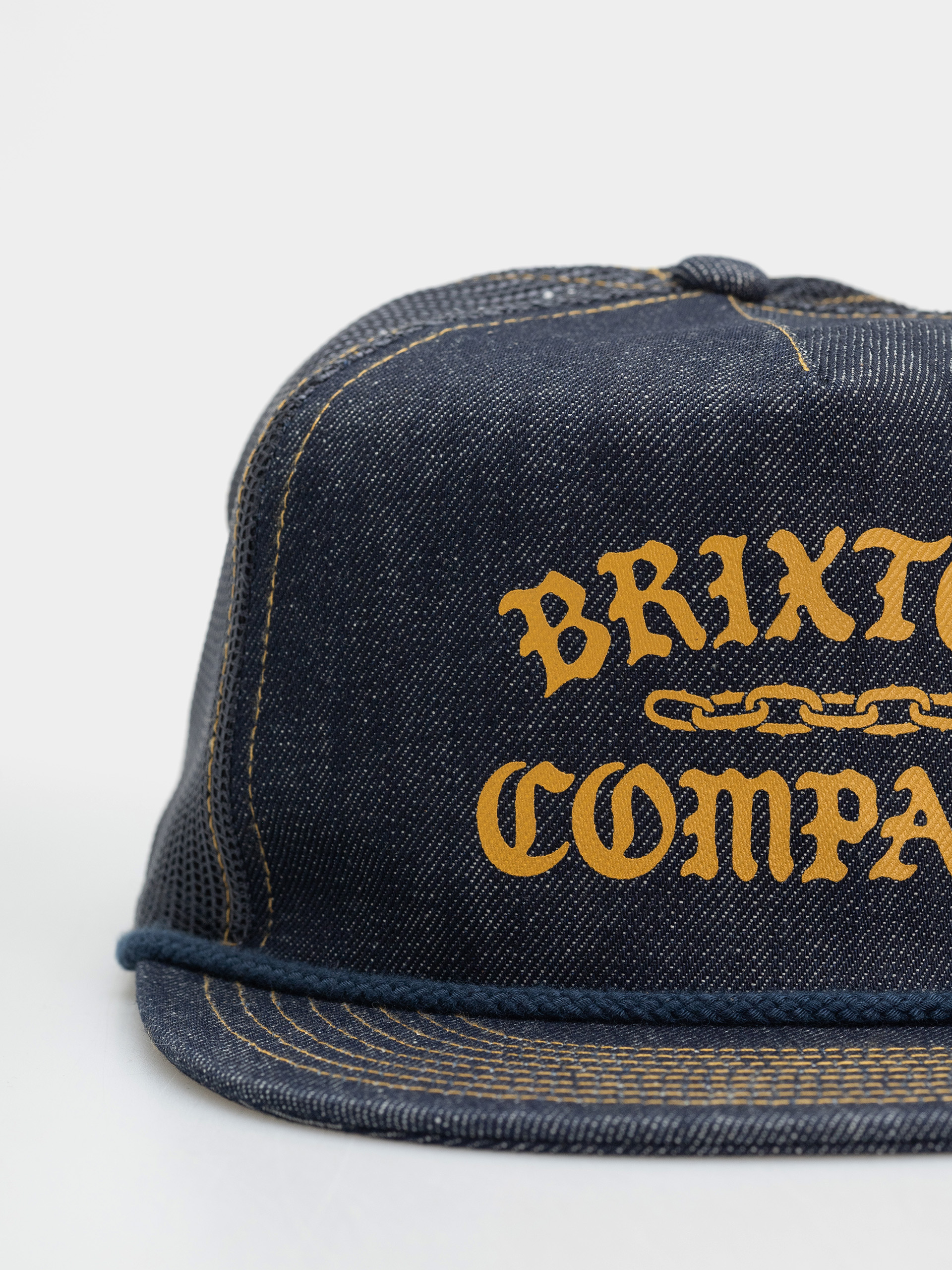 Kšiltovka  Brixton Chains Np Hp Trucker (dark denim/navy)