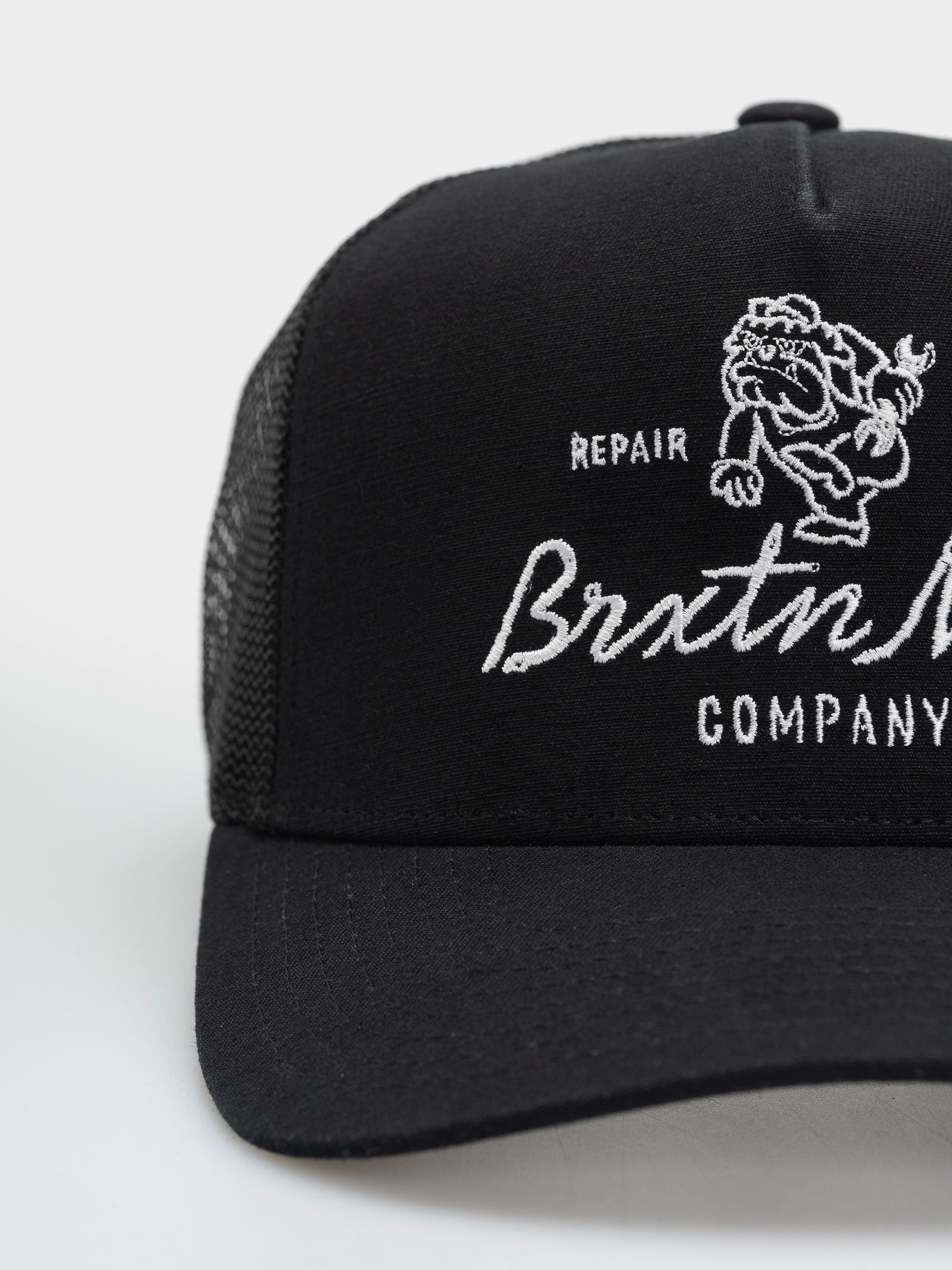 Kšiltovka  Brixton Tolman C Np Mp Trucker (black/black)