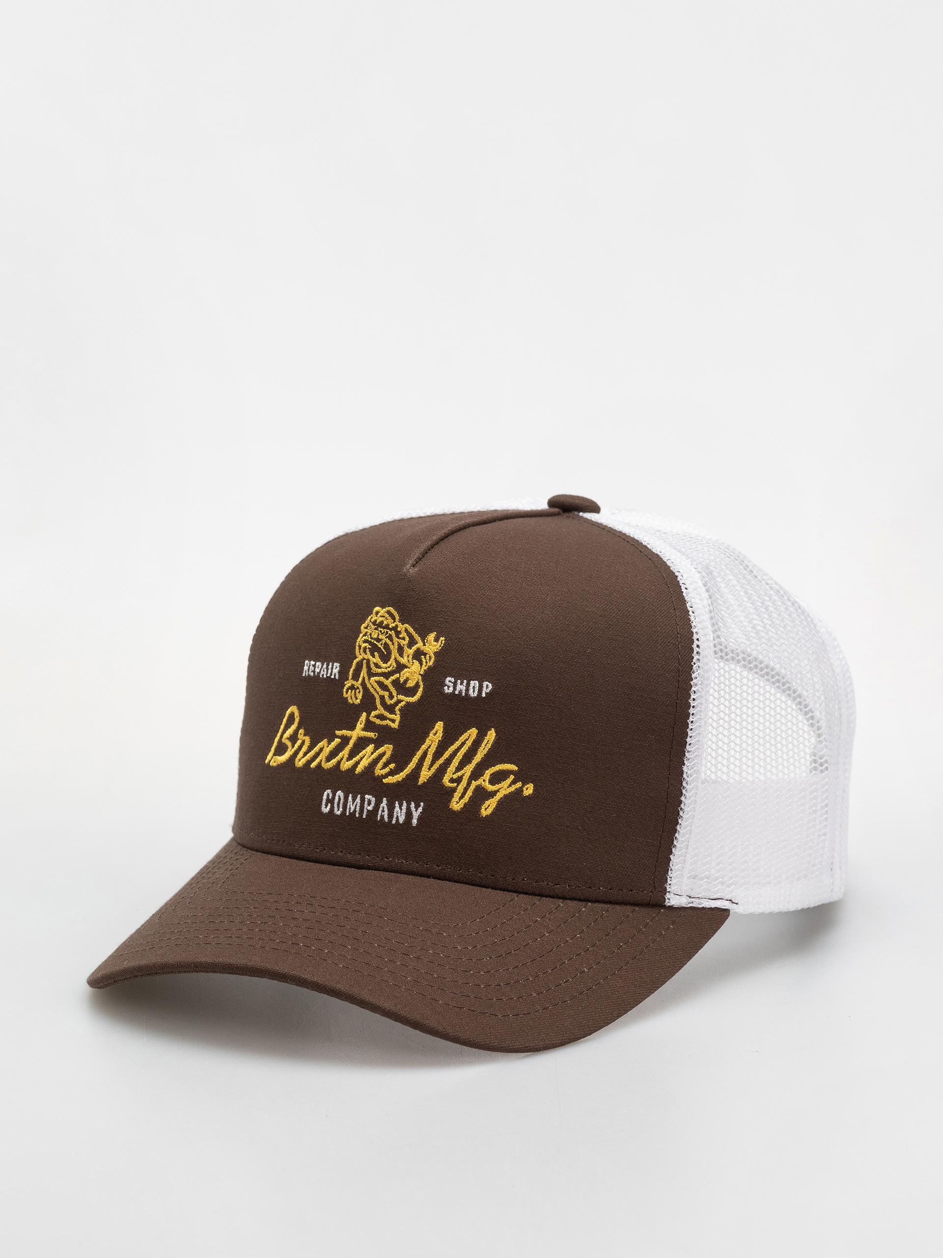 Kšiltovka  Brixton Tolman C Np Mp Trucker (pinecone brown/white)