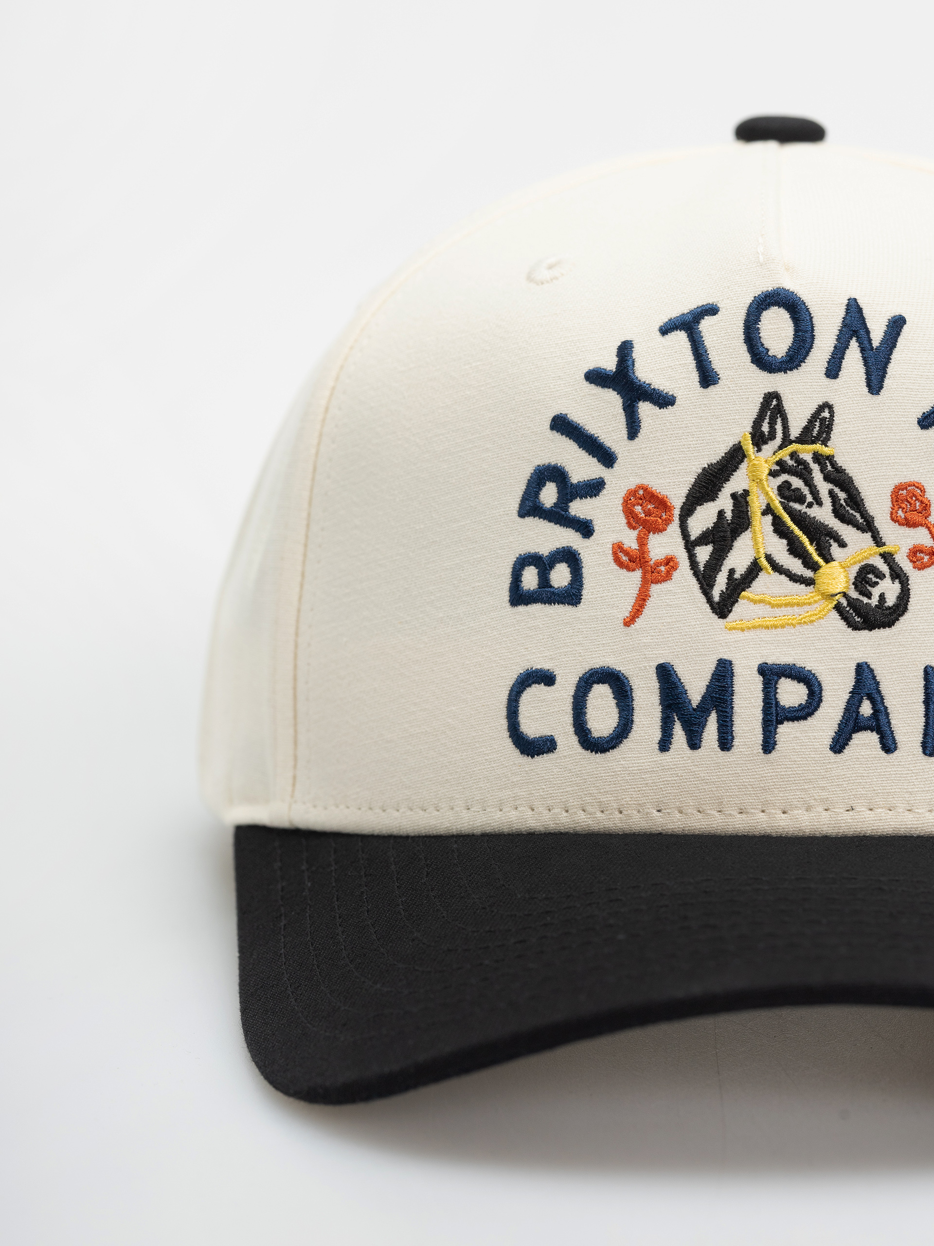 Kšiltovka  Brixton Trophy Horse C Np Mp Snpbk Wmn (black/off white)