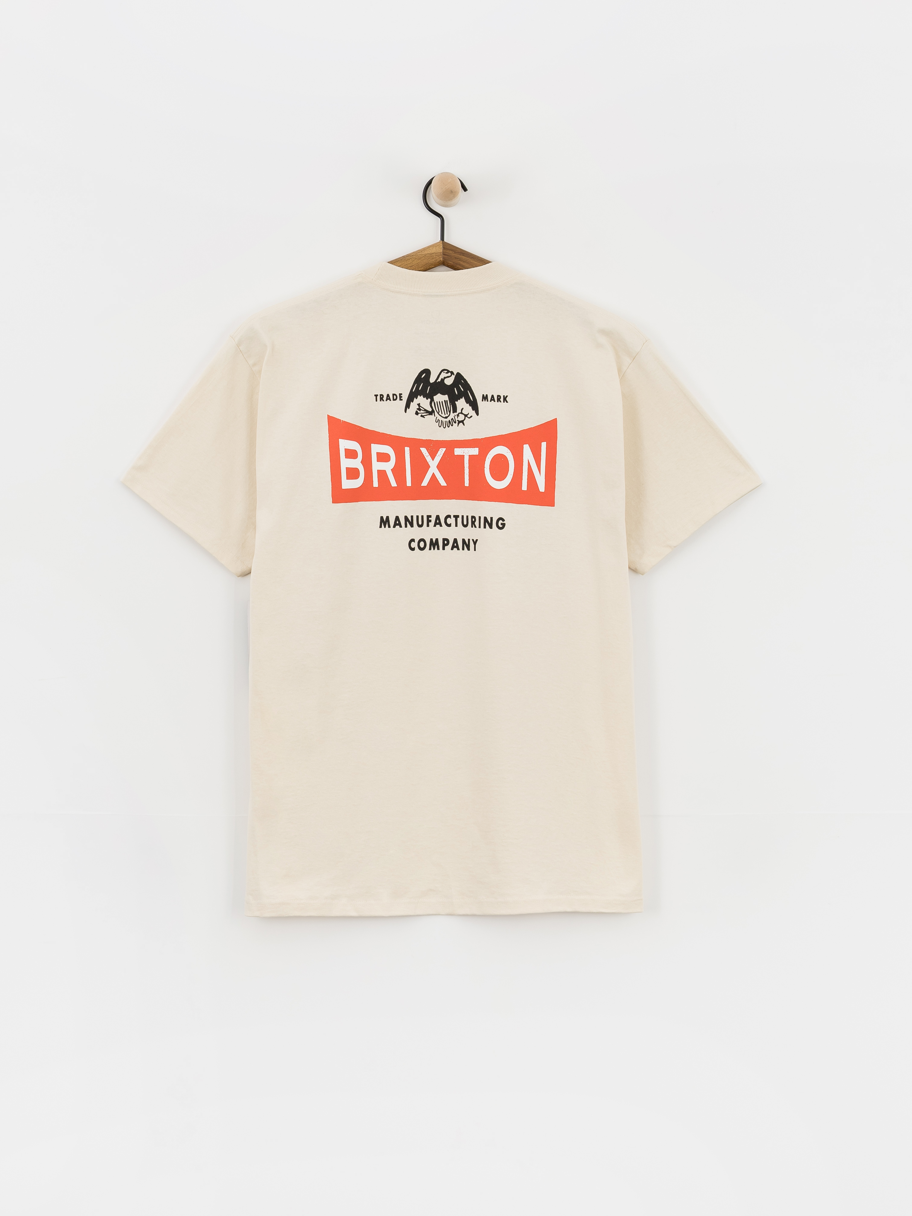 Tričko Brixton Pinnacle Std (cream)