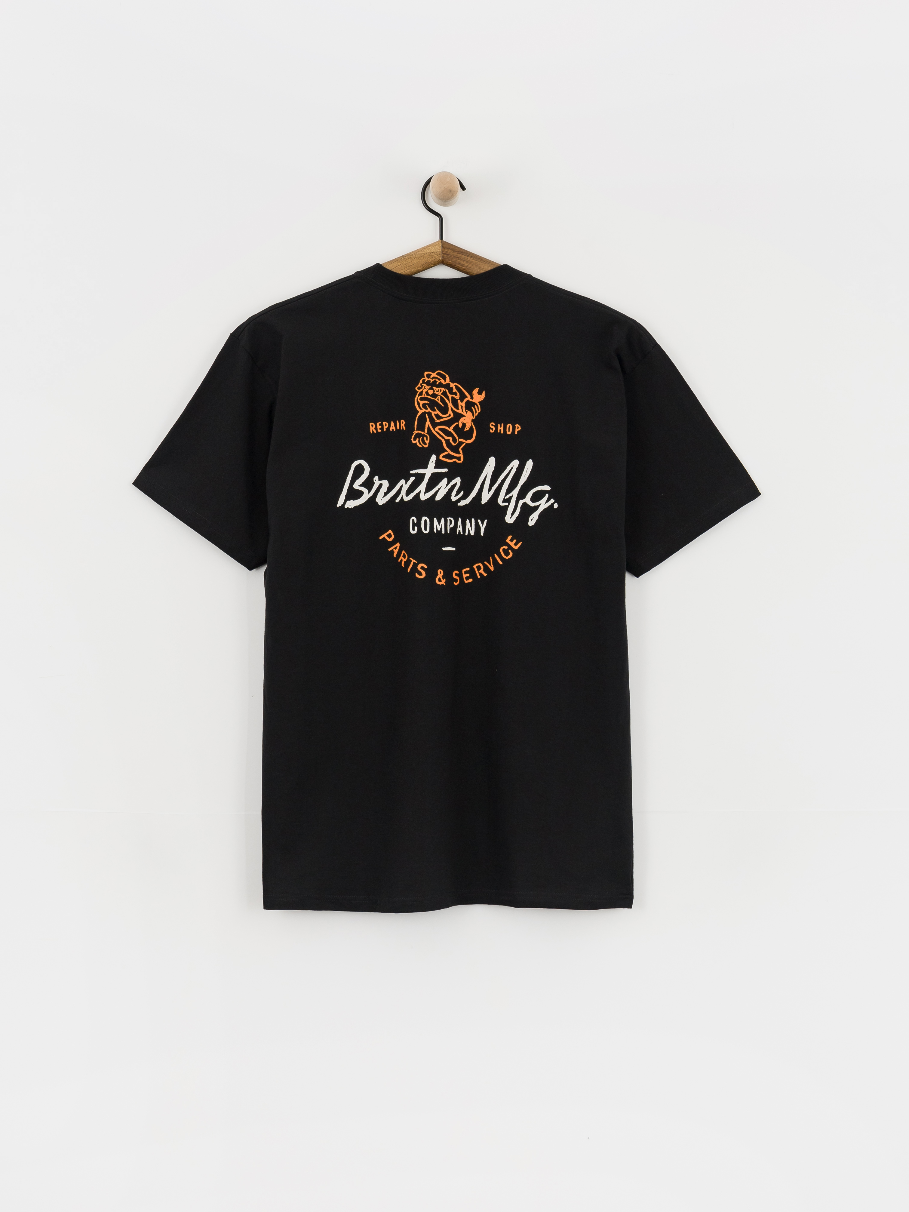 Tričko Brixton Tolman Std (black)