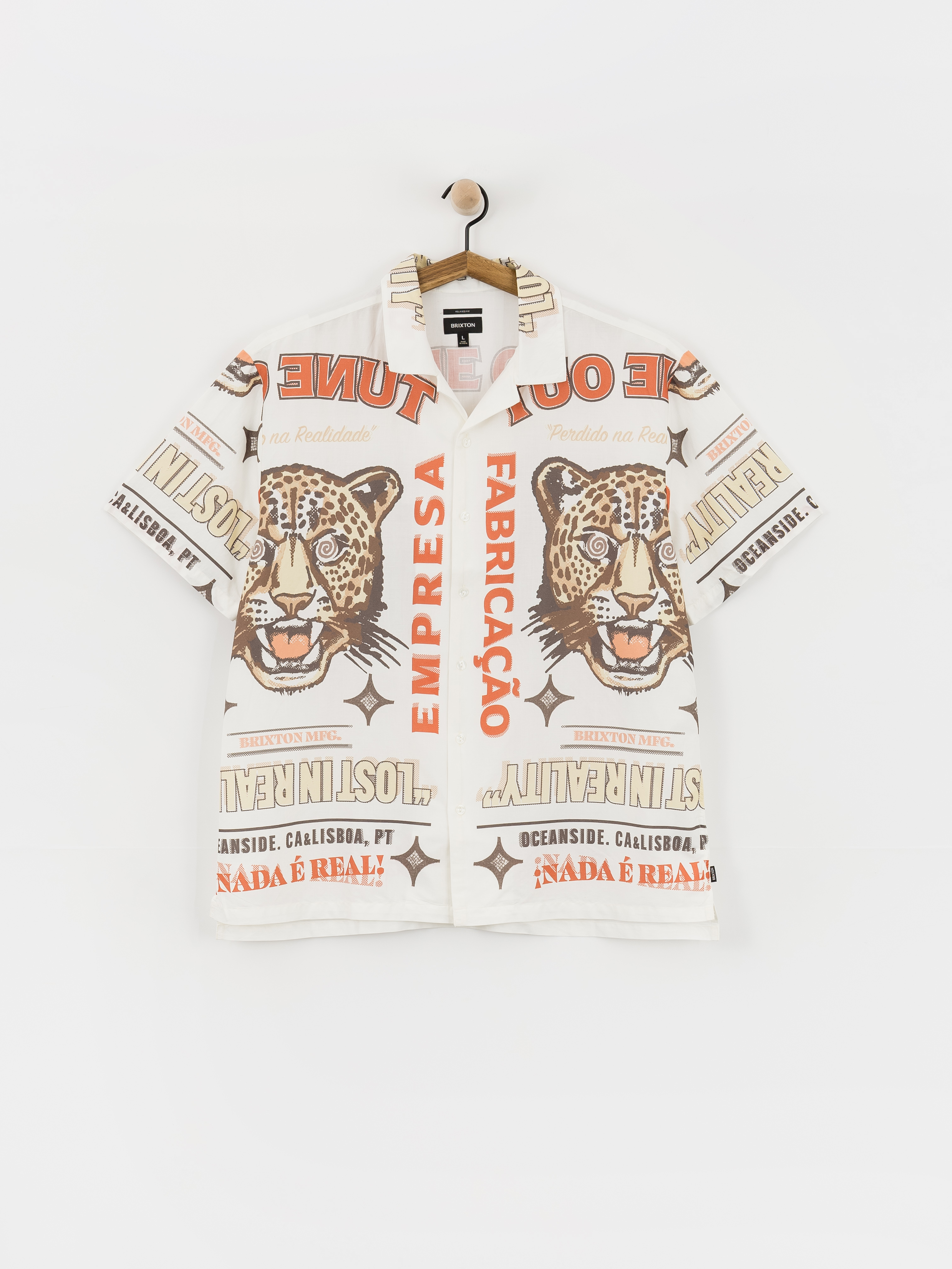 Košile Brixton Getaway (lost in reality print)