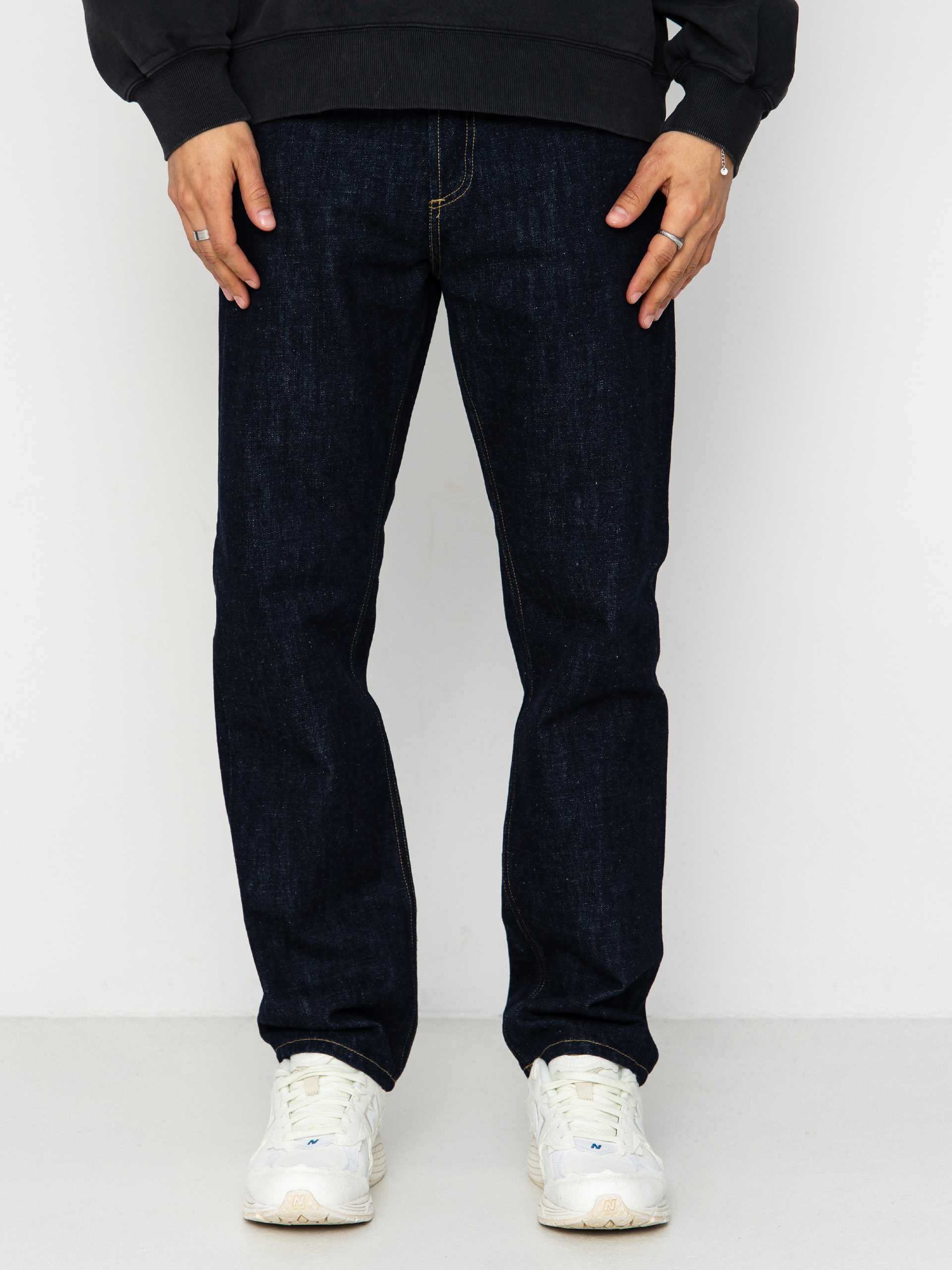 Kalhoty Carhartt WIP Marlow (blue rinsed)