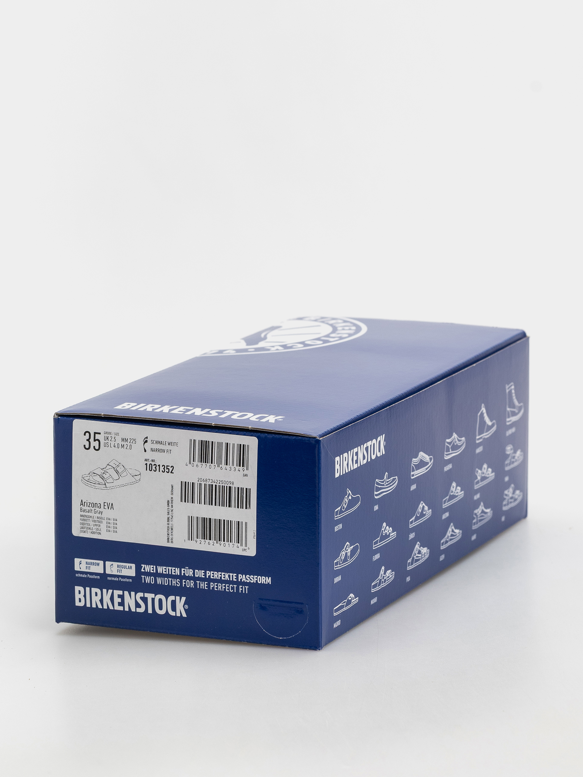 Plážovky Birkenstock Arizona Essentials EVA Narrow (basalt gray)