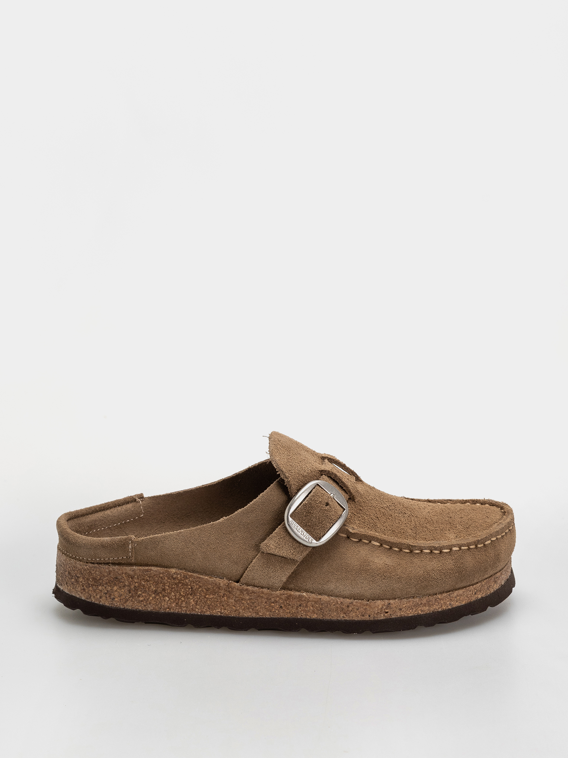 Plážovky Birkenstock Buckley Suede Leather Narrow Wmn