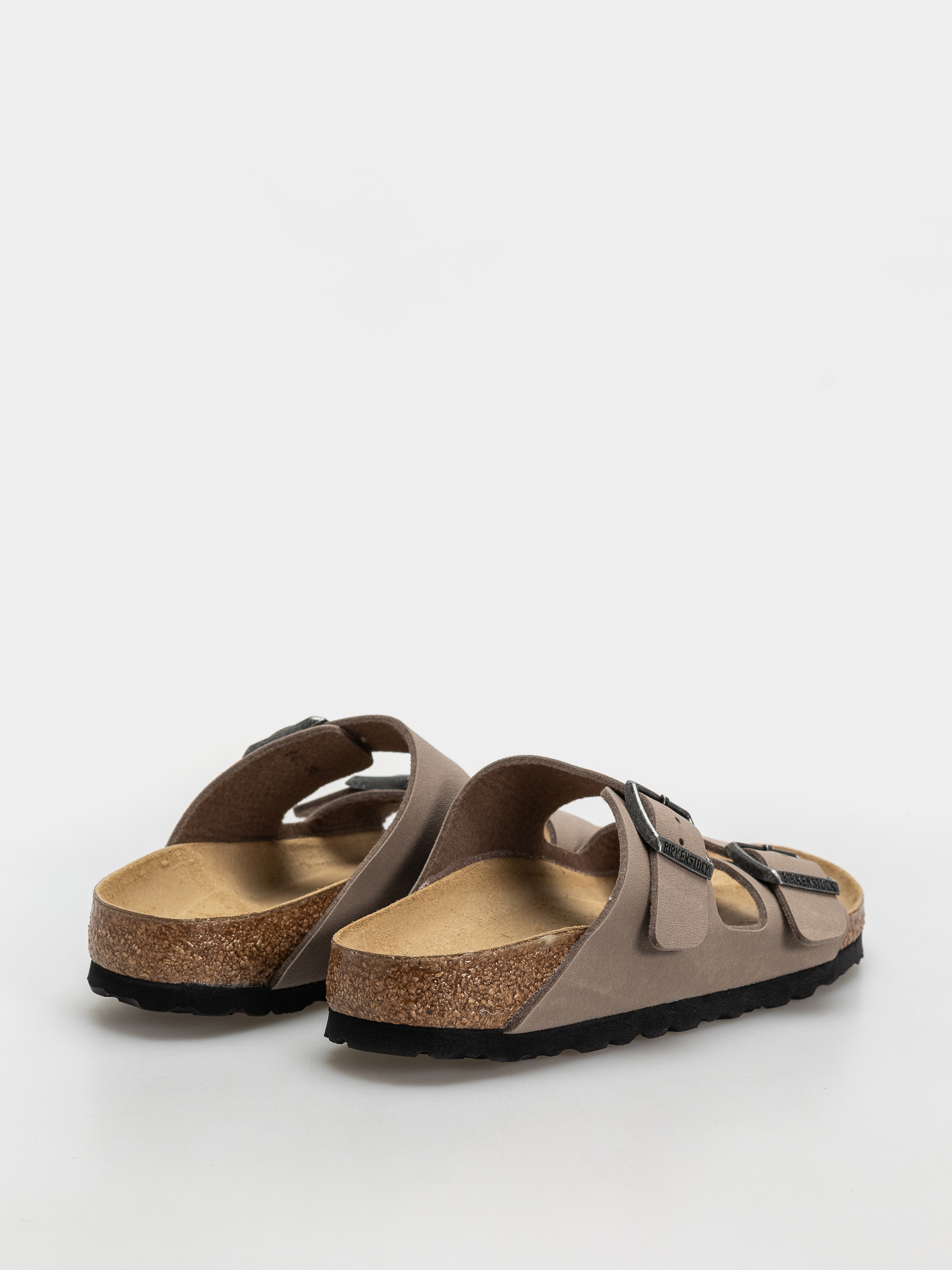 Plážovky Birkenstock Arizona Birkibuc Narrow (gray taupe)