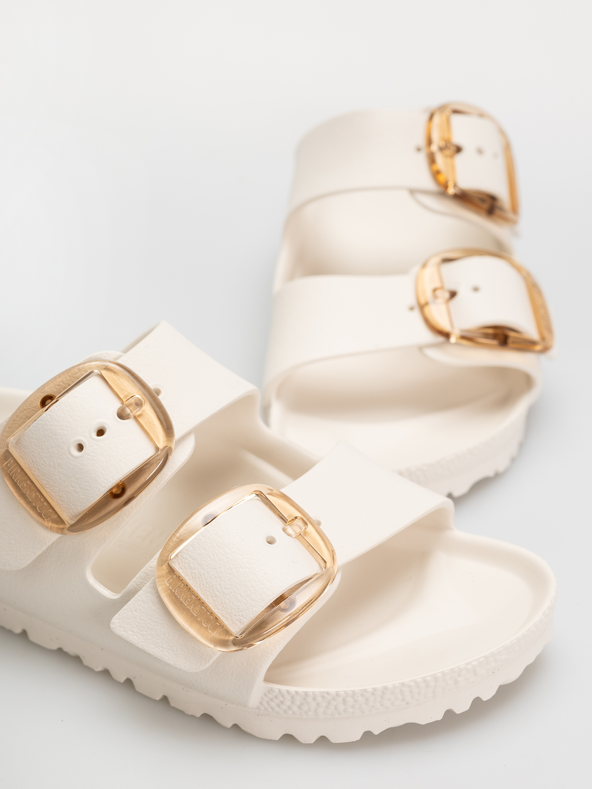 Plážovky Birkenstock Arizona Big Buckle EVA Narrow Wmn (eggshell)