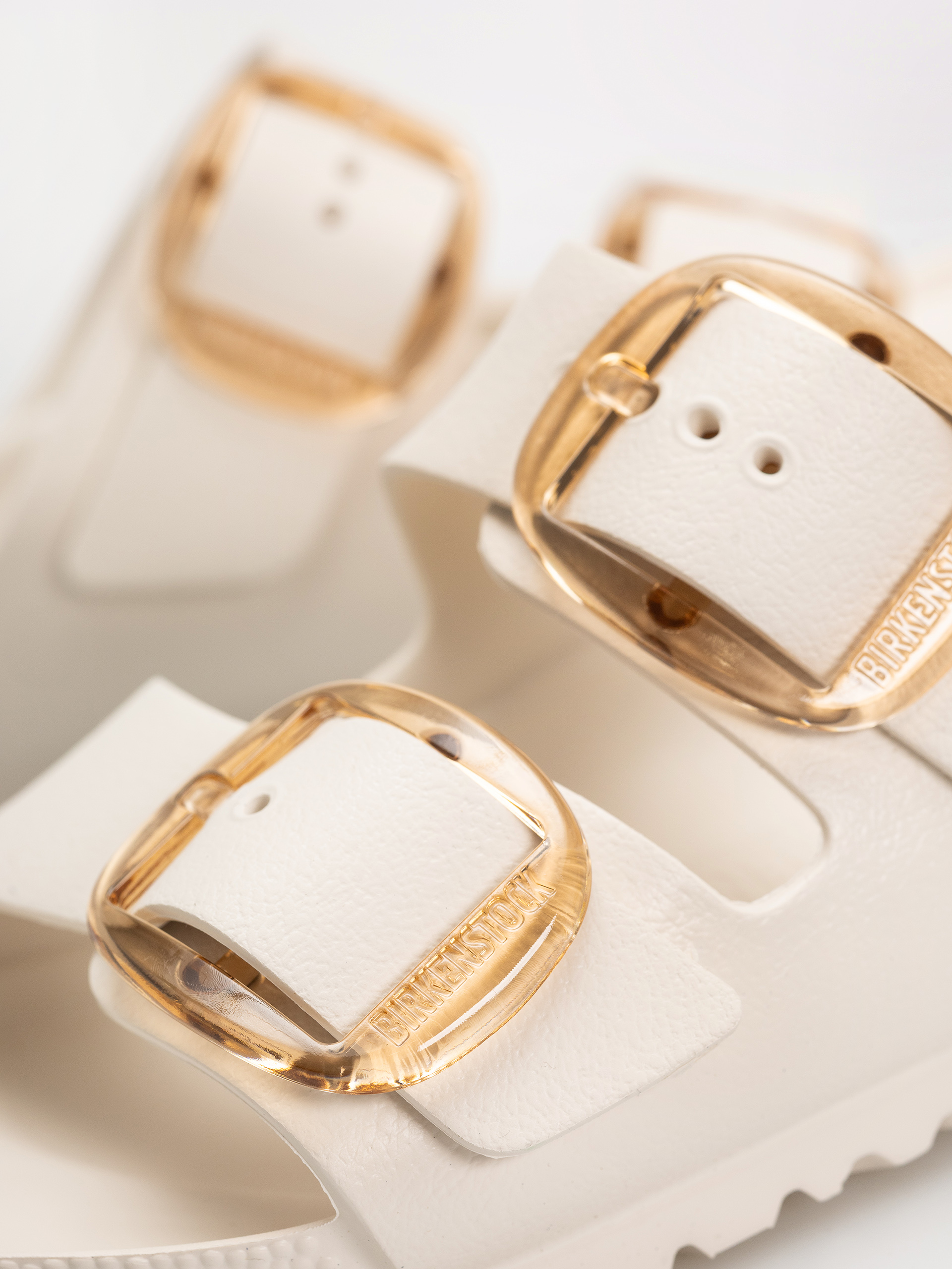 Plážovky Birkenstock Arizona Big Buckle EVA Narrow Wmn (eggshell)