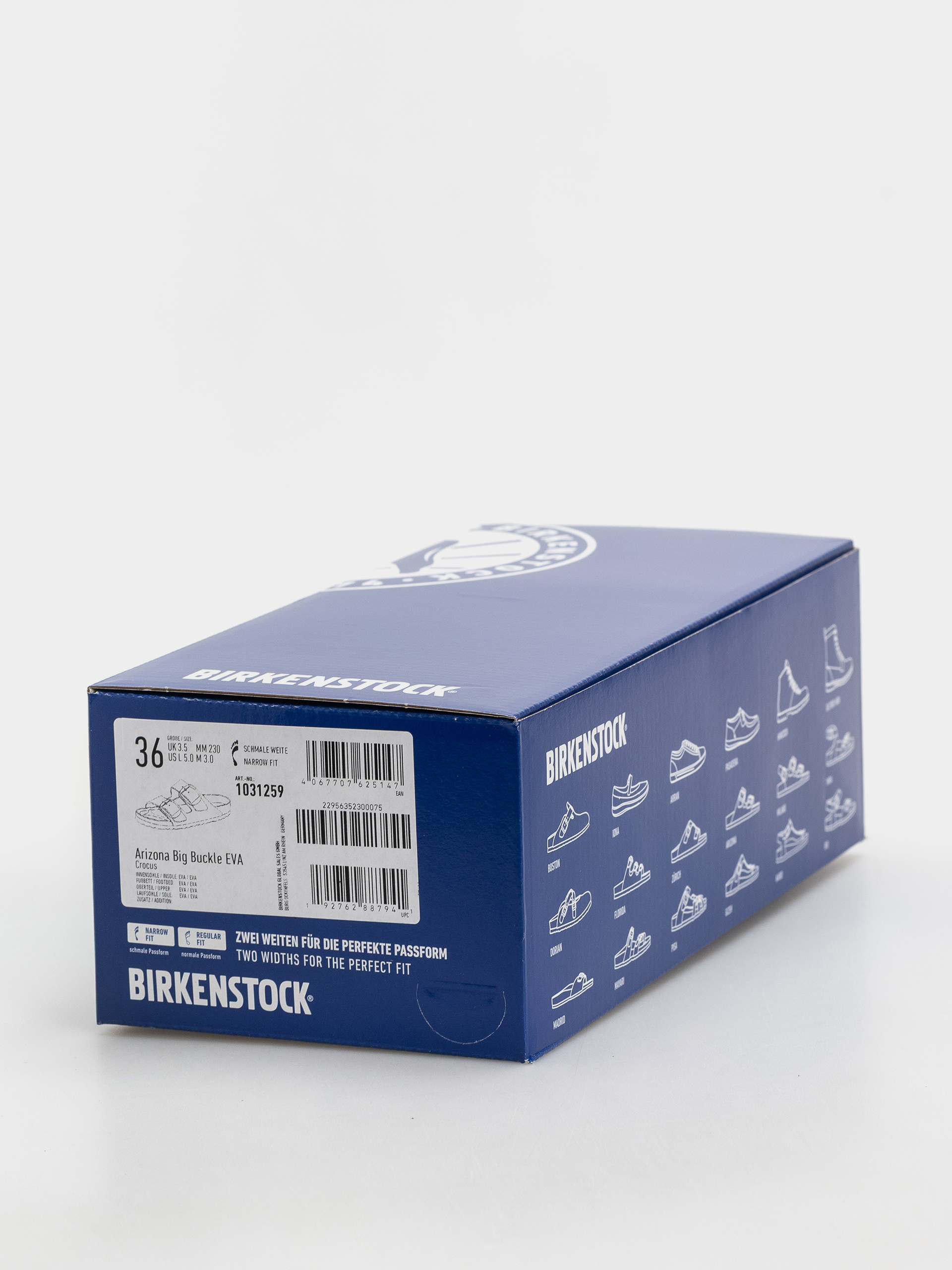 Plážovky Birkenstock Arizona Big Buckle EVA Narrow Wmn (crocus)