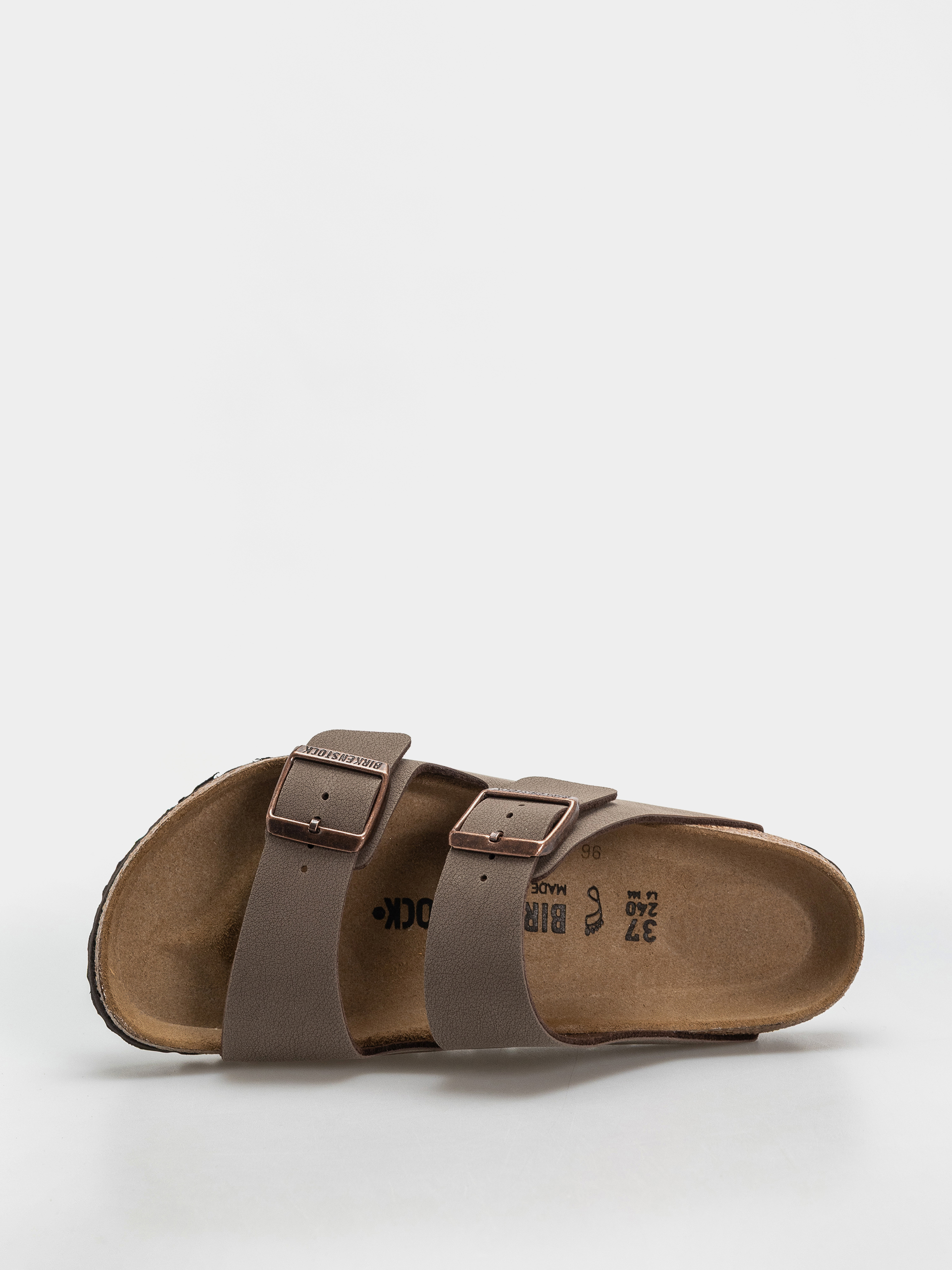 Plážovky Birkenstock Arizona Birkibuc Regular (mocca)