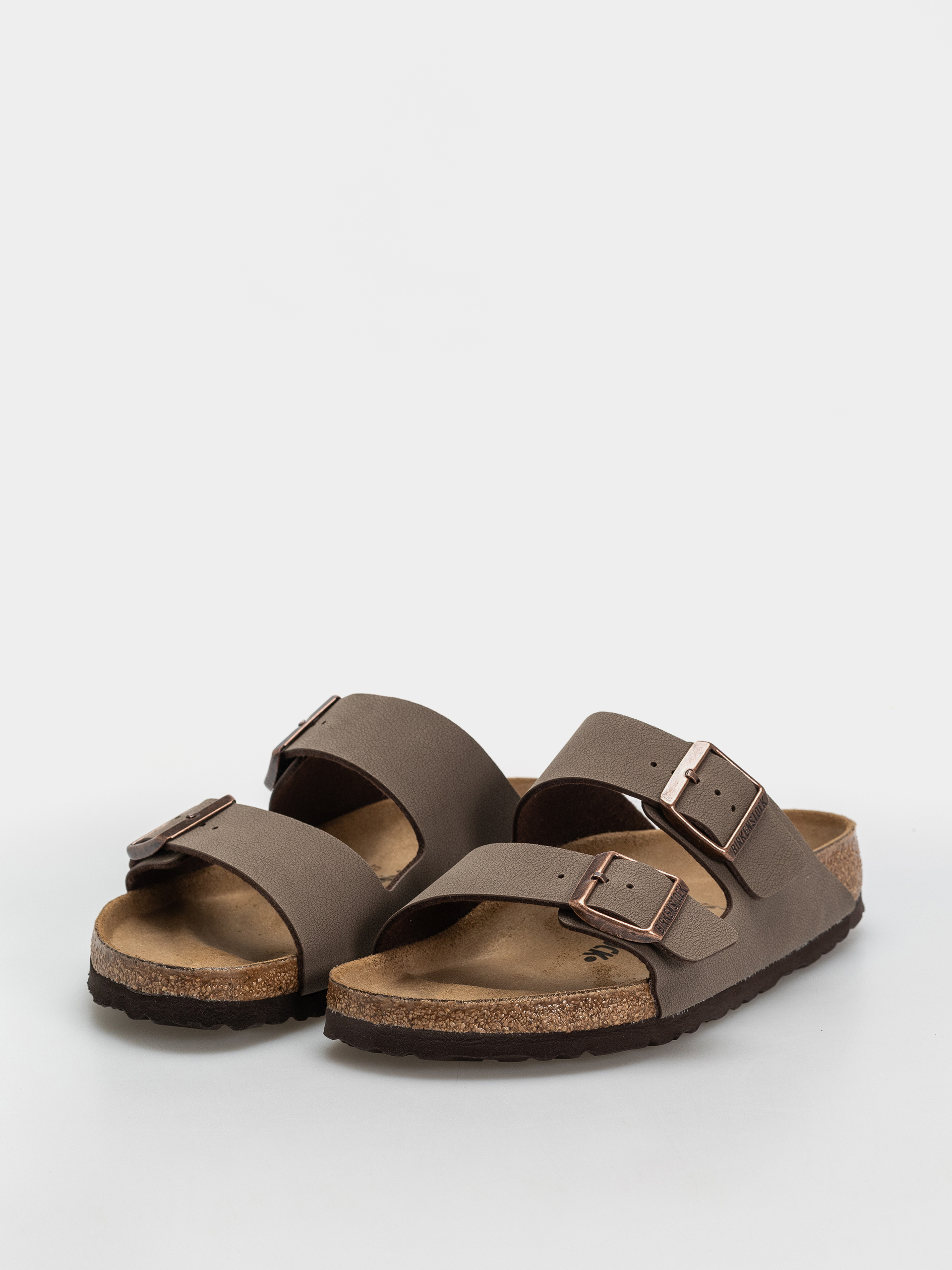 Plážovky Birkenstock Arizona Birkibuc Regular (mocca)