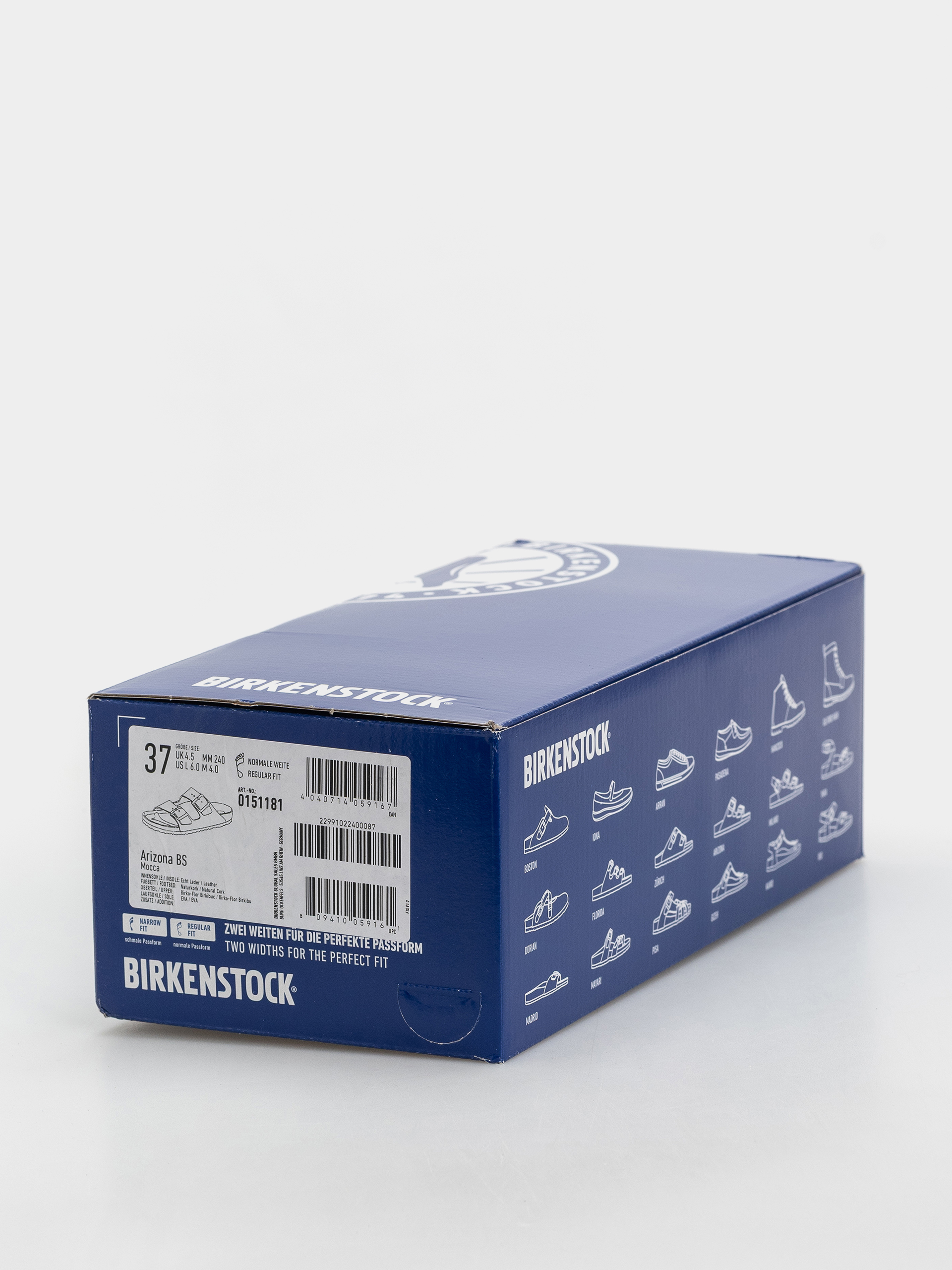 Plážovky Birkenstock Arizona Birkibuc Regular (mocca)