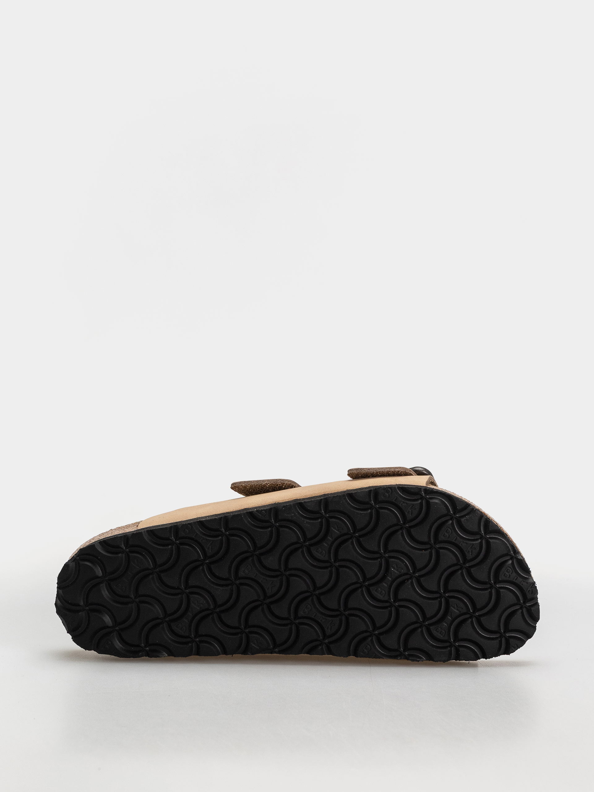 Plážovky Birkenstock Arizona Wire Buckle Nubuck Leather Narrow (sandcastle)