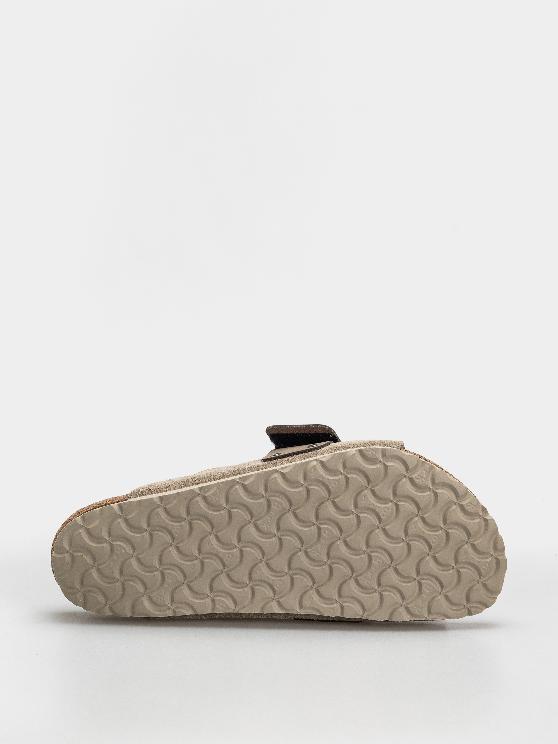 Plážovky Birkenstock Kyoto Nubuck Suede Leather Regular (taupe)